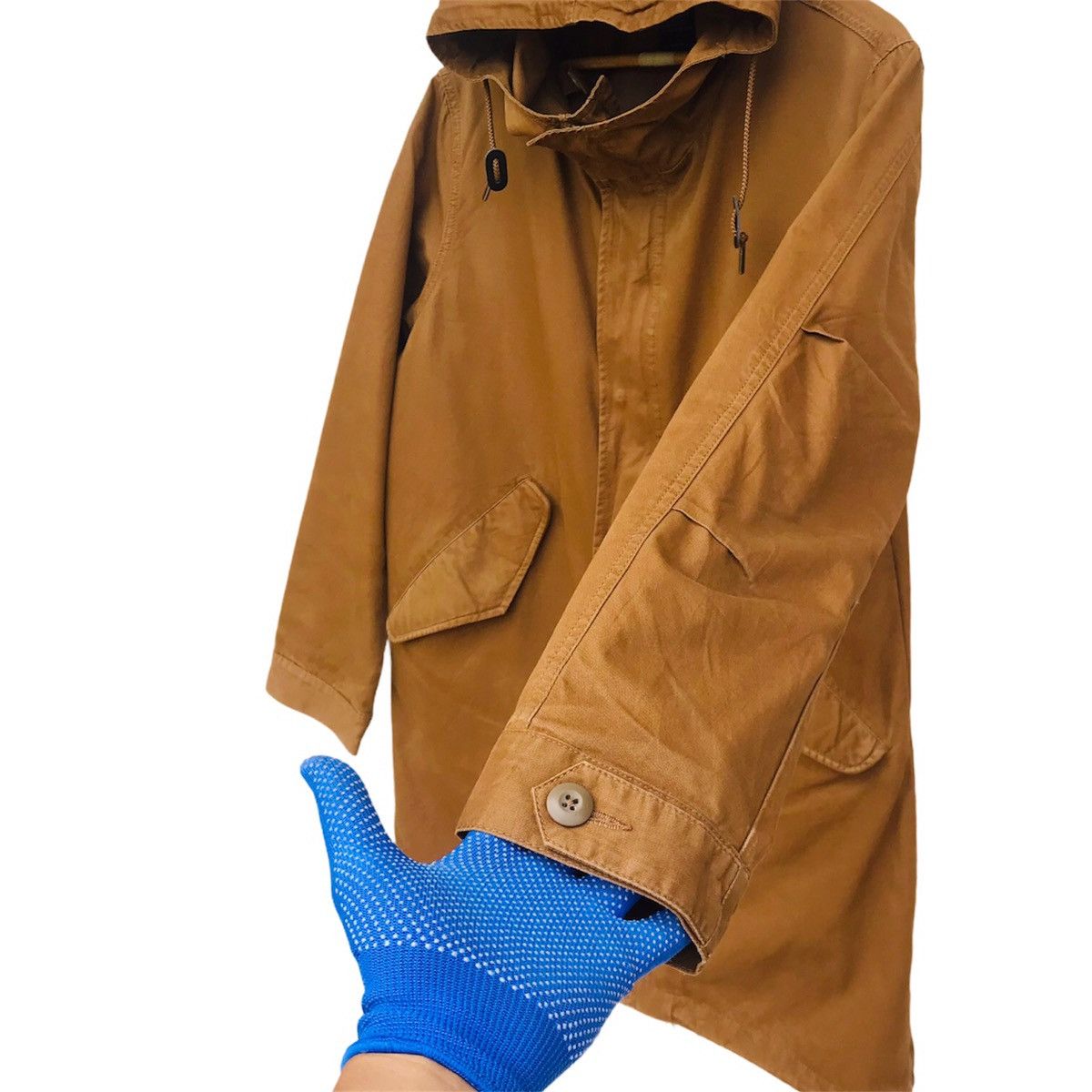 Japanese Brand Back Number brown parka quedrophenia style mods hoodie Size US M / EU 48-50 / 2 - 2 Thumbnail