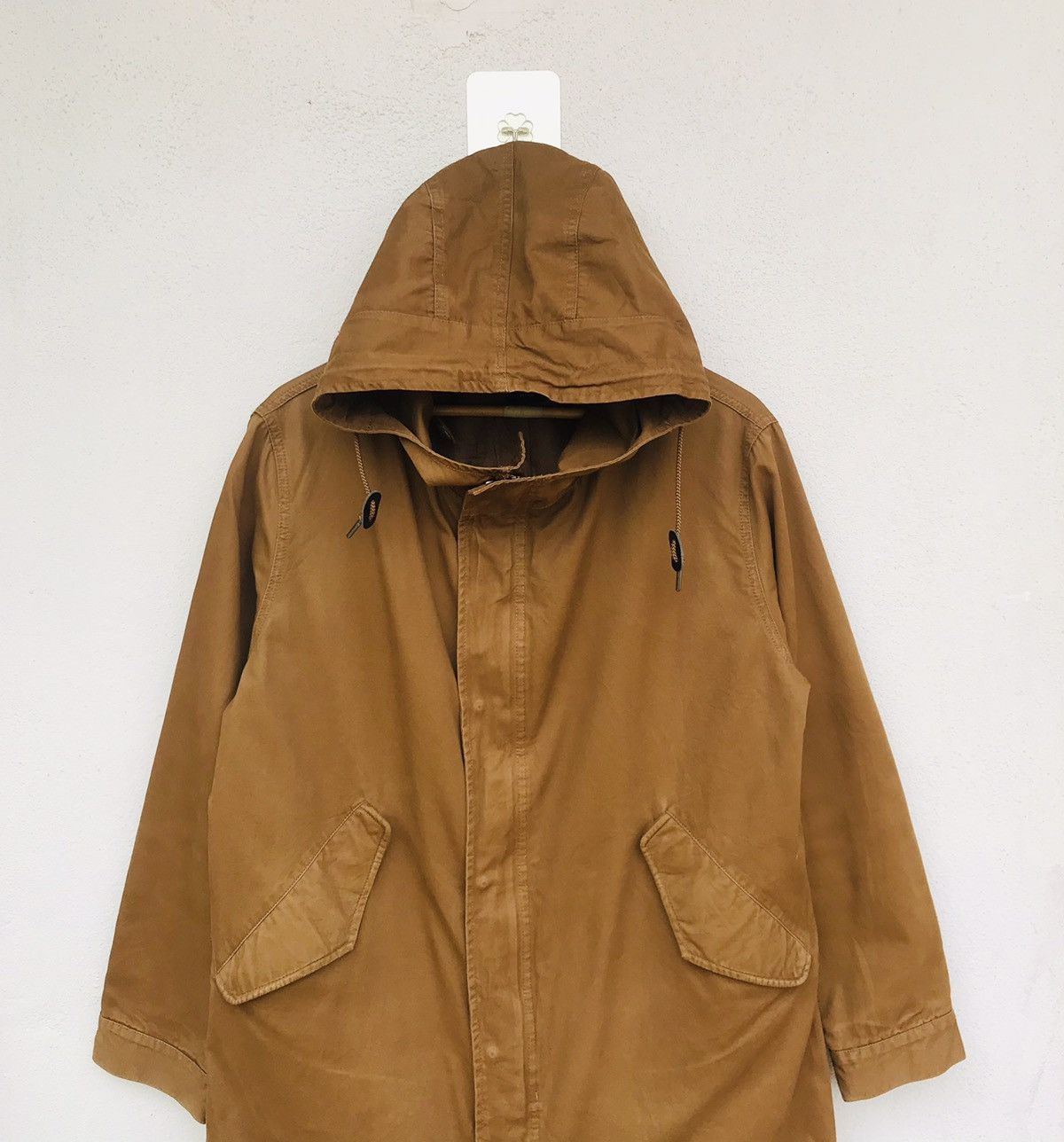 Japanese Brand Back Number brown parka quedrophenia style mods hoodie Size US M / EU 48-50 / 2 - 4 Thumbnail