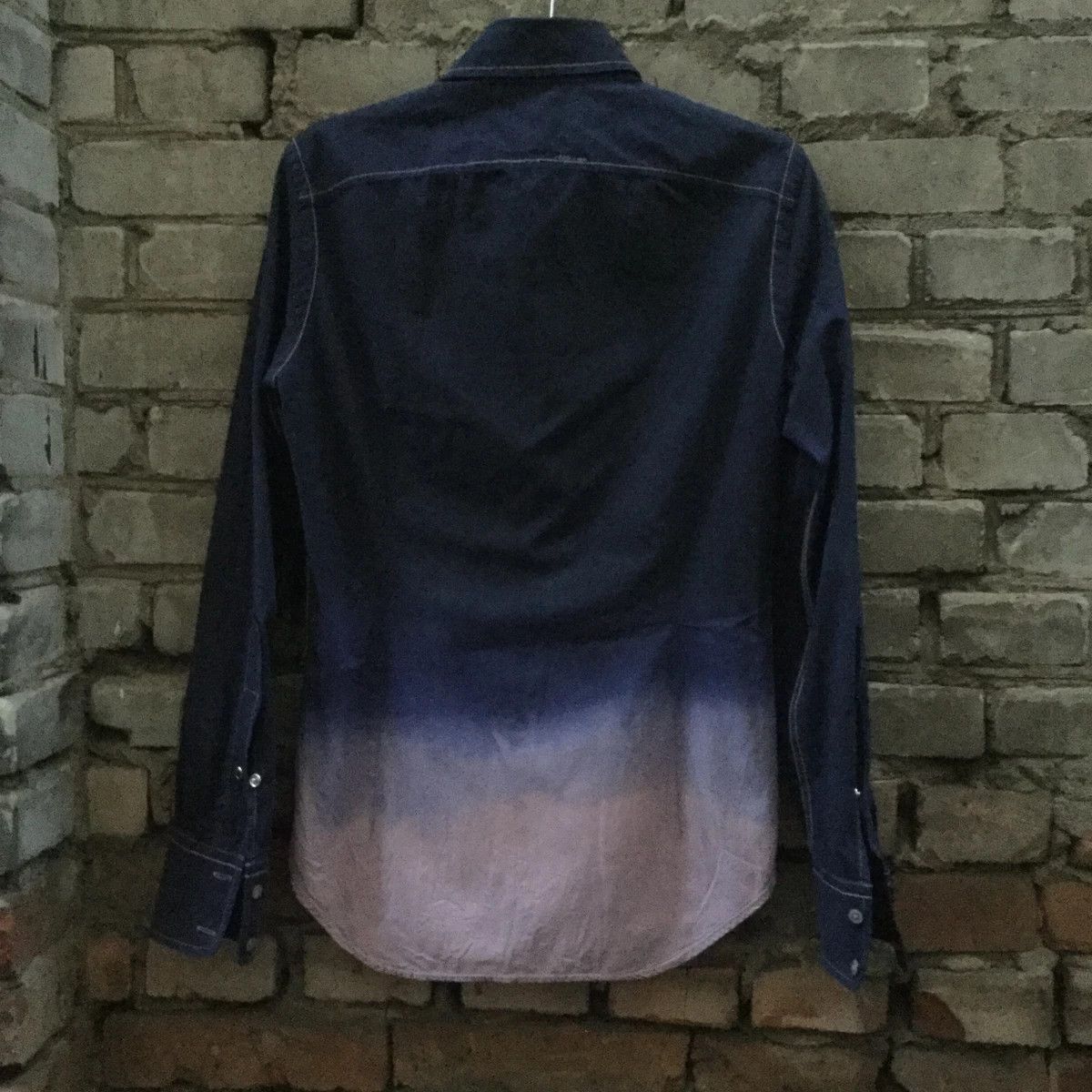 Diesel Gradient shirt.Like Ann Demeulemeester or Dior Size US M / EU 48-50 / 2 - 2 Thumbnail