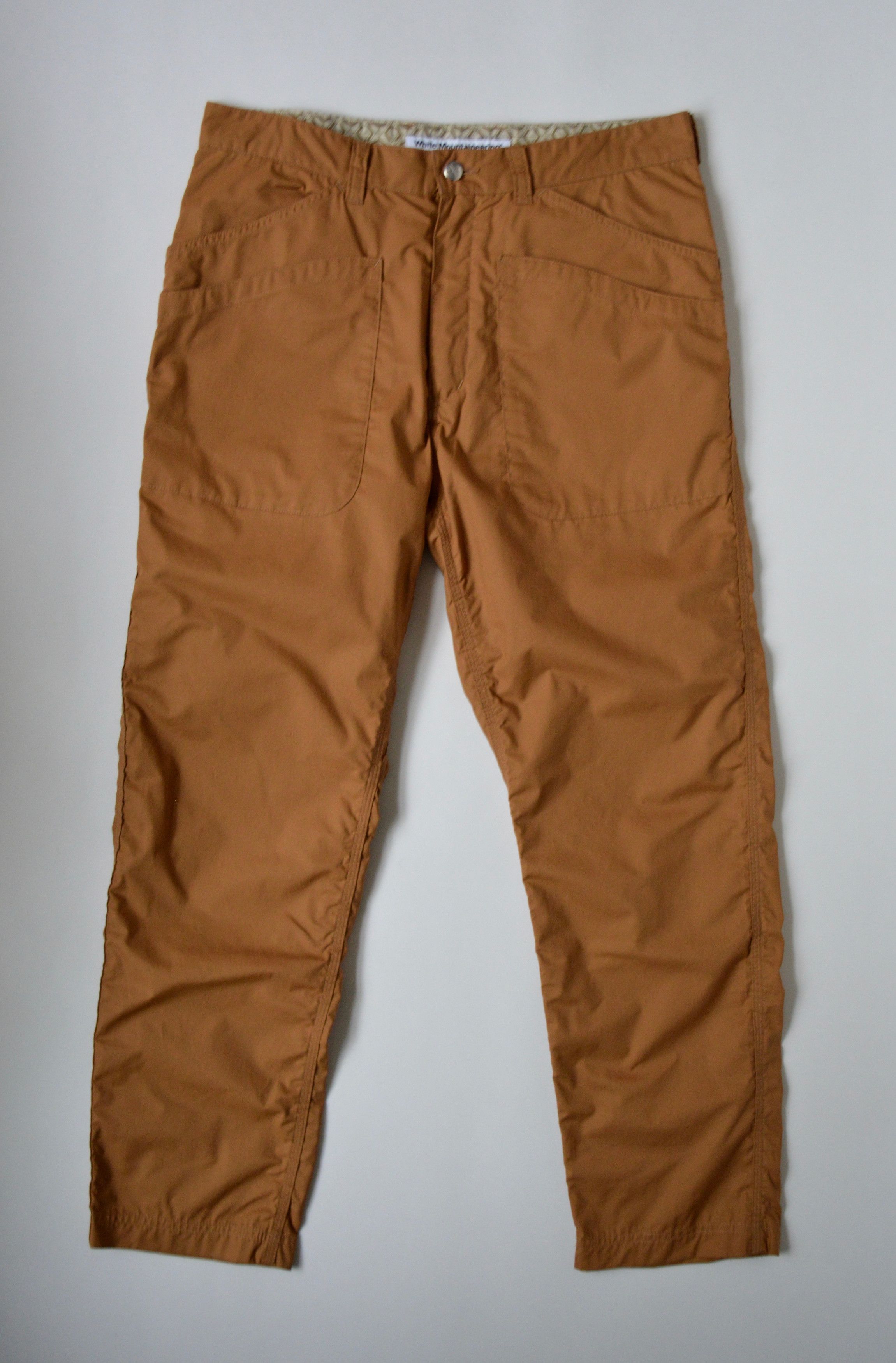 image of White Mountaineering S/s 20 Utility Trousers in Caramel, Men's (Size 36)