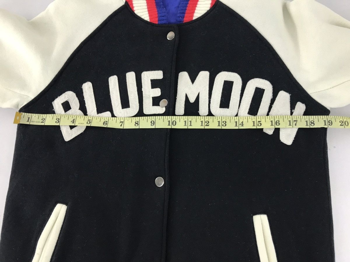 Japanese Brand Vintage Blue Moon SurfStyle Dept Since1993 Varsity Jacket Size US M / EU 48-50 / 2 - 12 Thumbnail