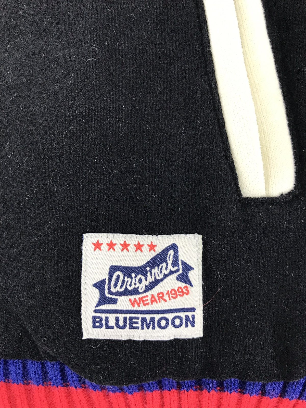 Japanese Brand Vintage Blue Moon SurfStyle Dept Since1993 Varsity Jacket Size US M / EU 48-50 / 2 - 4 Thumbnail