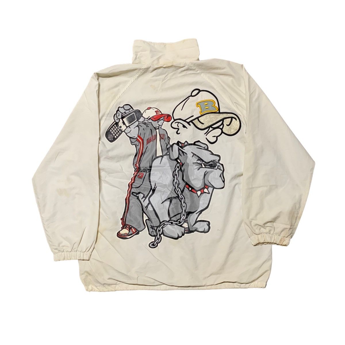 JNCO ✨Y2k SOHK Big Logo Rapper HipHop Streetwear Style Zip Jacket Size US L / EU 52-54 / 3 - 1 Thumbnail