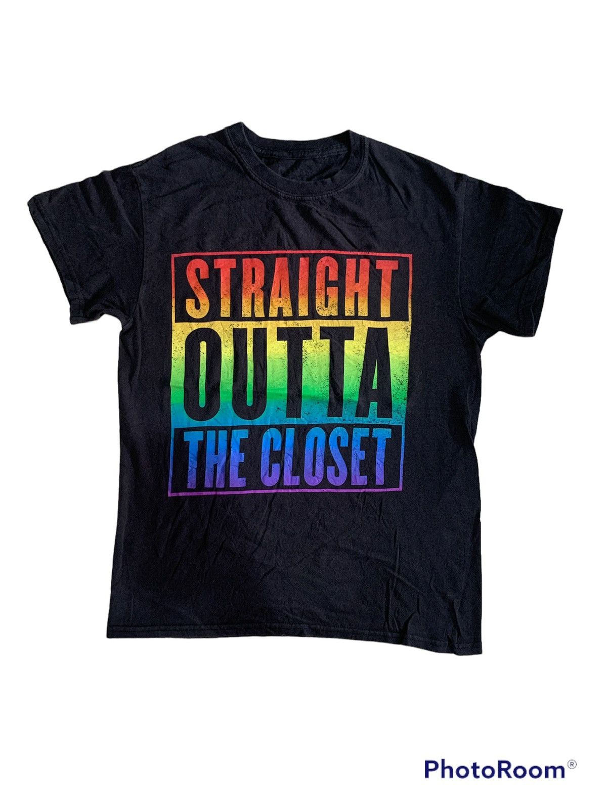 image of Straight Outta Vd18 in Black, Men's (Size Medium)