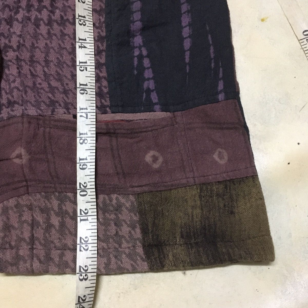 Japanese Brand Japanese Brand Colour Block Patchwork Vest Size US S / EU 44-46 / 1 - 4 Thumbnail