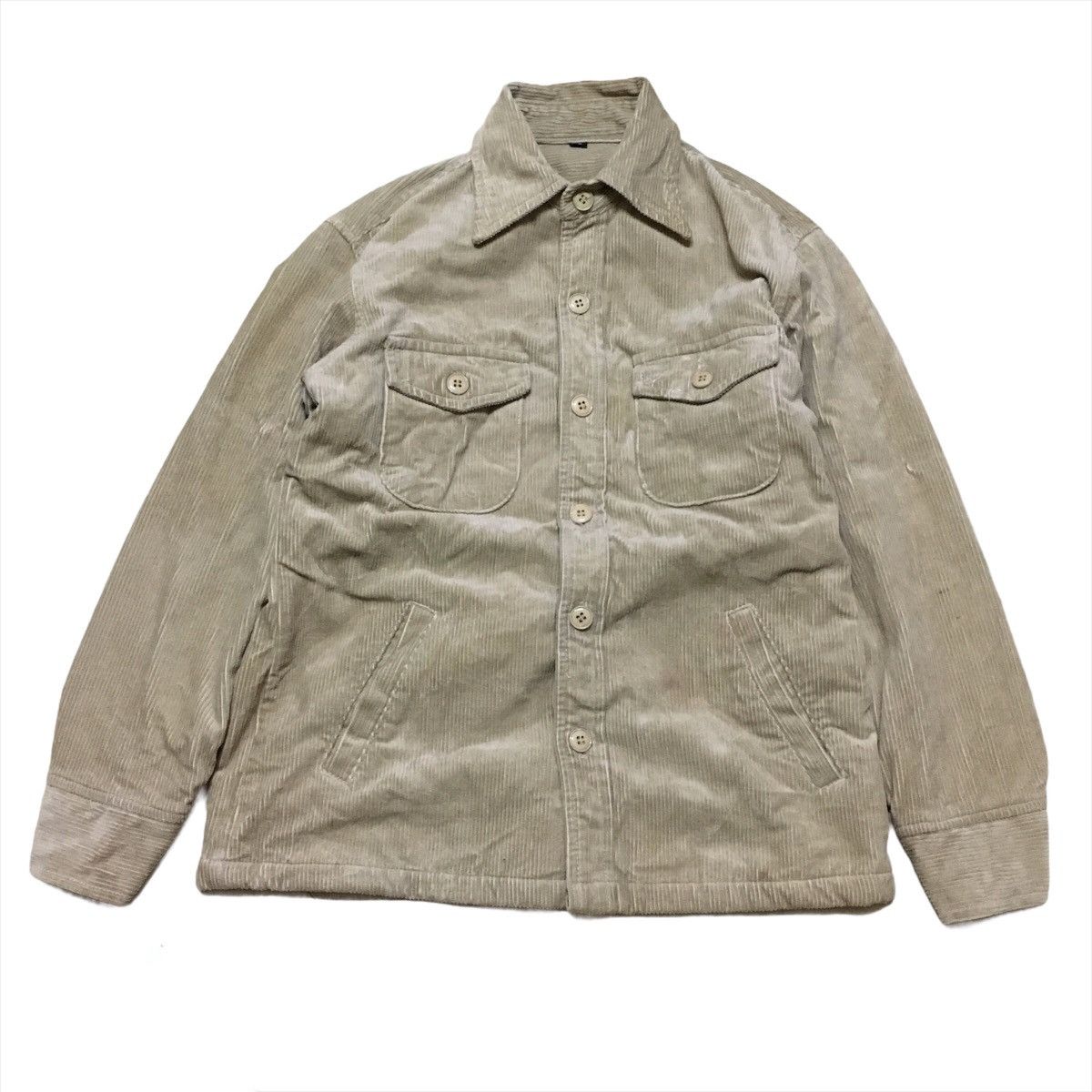 Japanese Brand Vtg Bobson Corduroy Workshirt Workwear Jacket Size US S / EU 44-46 / 1 - 1 Thumbnail