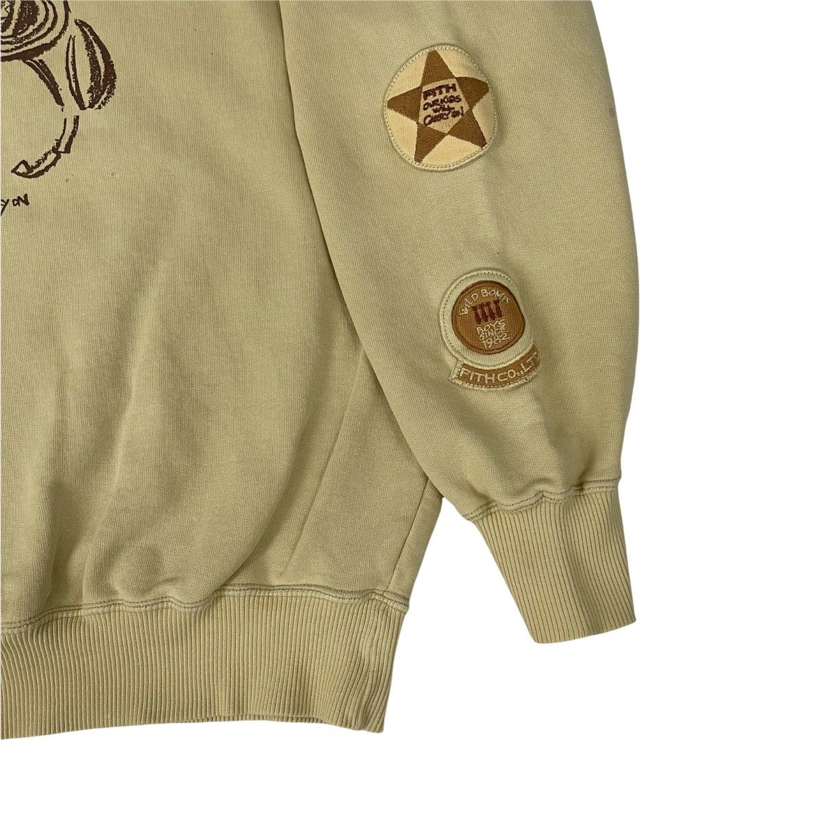 Other Fifty Big Logo Pullover Crewneck Sweatshirt Size M Size US M / EU 48-50 / 2 - 6 Thumbnail