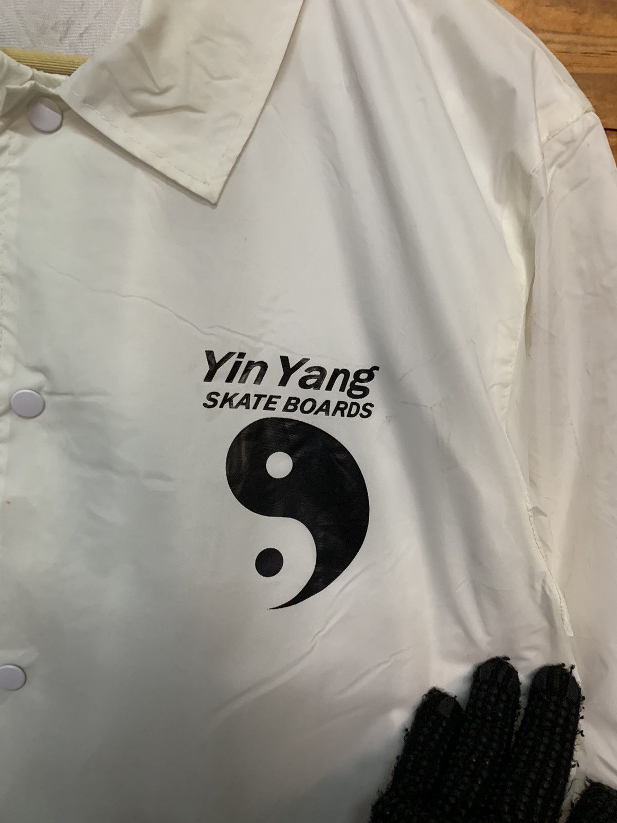 Other Vintage Yin Yang Skateboards Nylon Coach Jacket Size US L / EU 52-54 / 3 - 6 Thumbnail