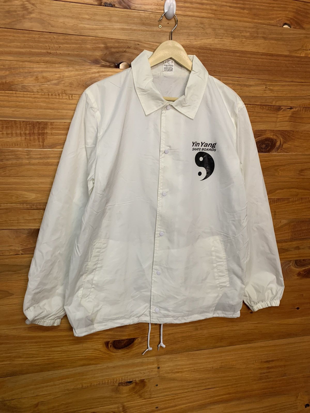 Other Vintage Yin Yang Skateboards Nylon Coach Jacket Size US L / EU 52-54 / 3 - 7 Thumbnail