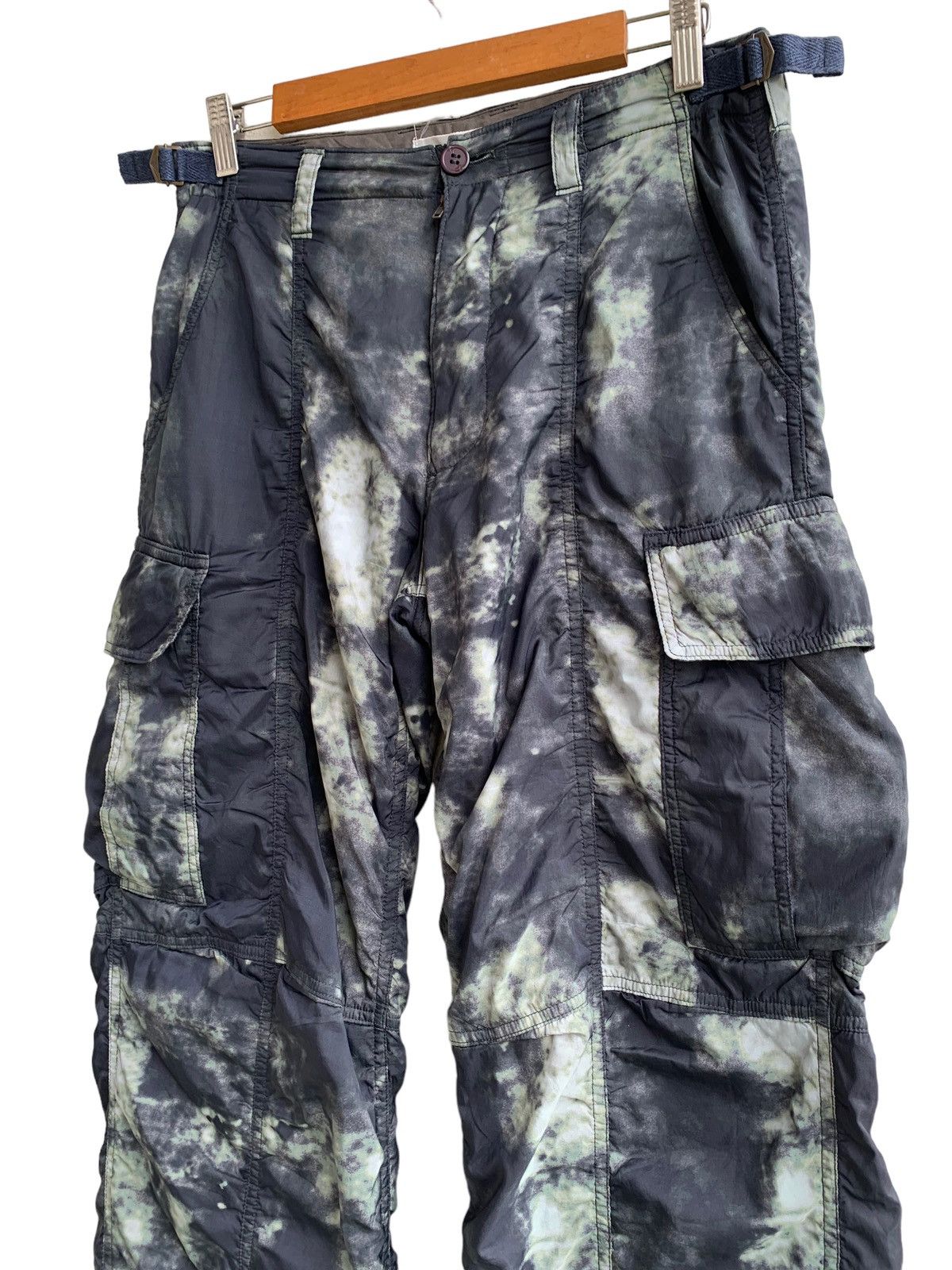 Issey Miyake 🔥Issey Miyake FW 1998 Dyed Nylon Parachute Size US 32 / EU 48 - 8 Thumbnail