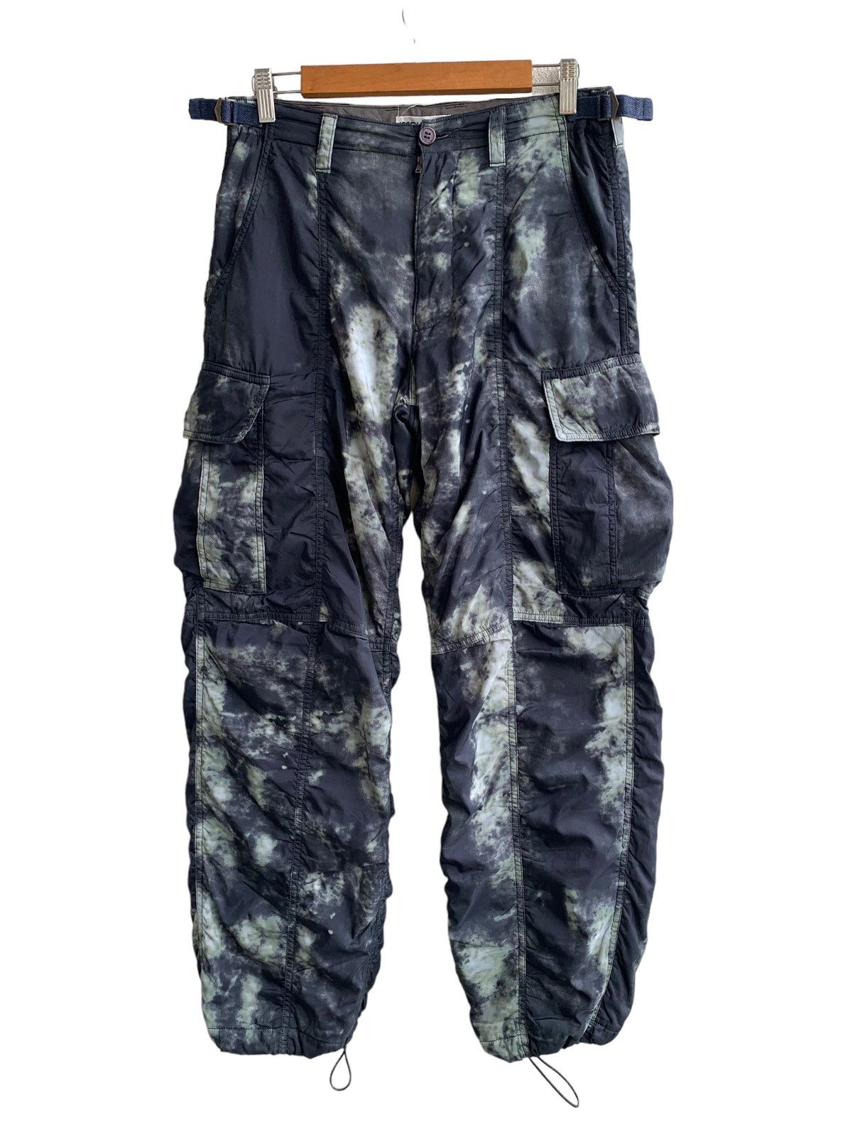 Issey Miyake 🔥Issey Miyake FW 1998 Dyed Nylon Parachute Size US 32 / EU 48 - 2 Thumbnail