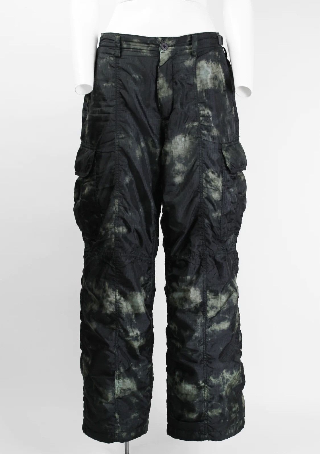 Issey Miyake Issey Miyake Men AW01 Parachute Nylon Side Zip Pants