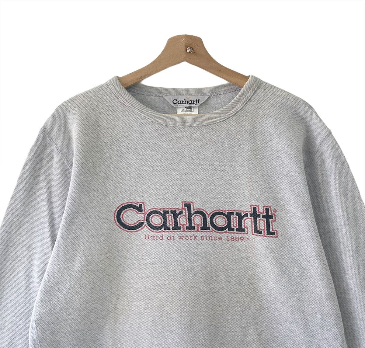 Carhartt Vintage 90s Carhatt Spellout Logo Longsleeve Size M Size US M / EU 48-50 / 2 - 4 Thumbnail