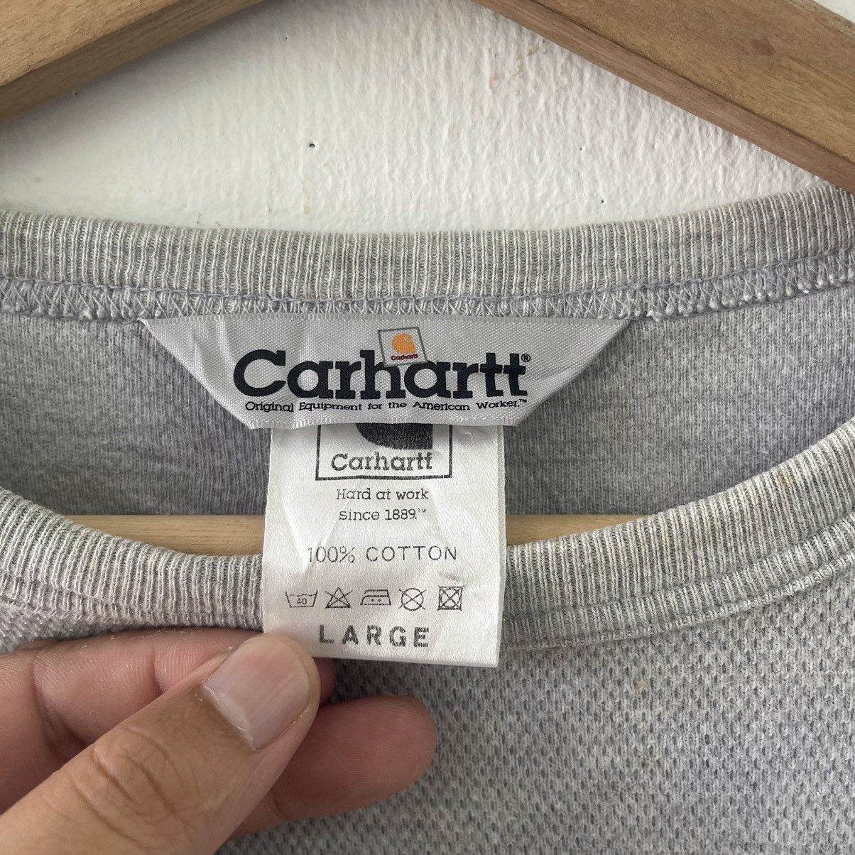 Carhartt Vintage 90s Carhatt Spellout Logo Longsleeve Size M Size US M / EU 48-50 / 2 - 9 Thumbnail
