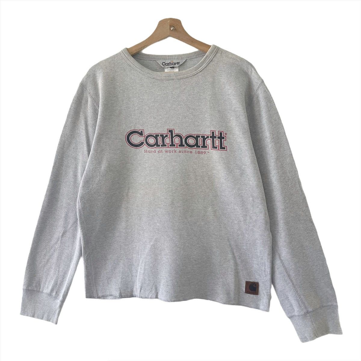 Carhartt Vintage 90s Carhatt Spellout Logo Longsleeve Size M Size US M / EU 48-50 / 2 - 3 Thumbnail