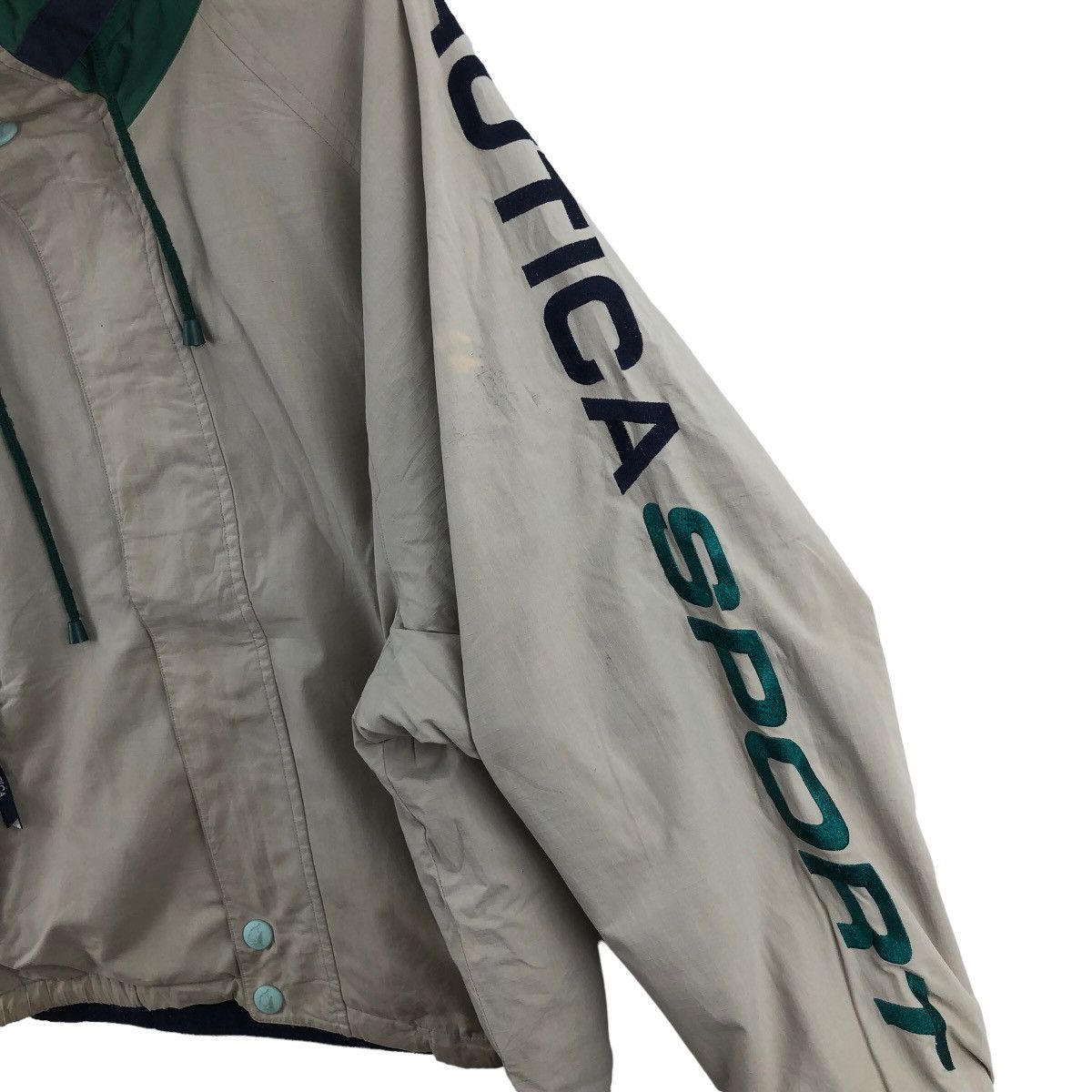 Nautica Vintage NAUTICA Sport Jacket Big Logo Spellout Embroidered Size US M / EU 48-50 / 2 - 4 Thumbnail
