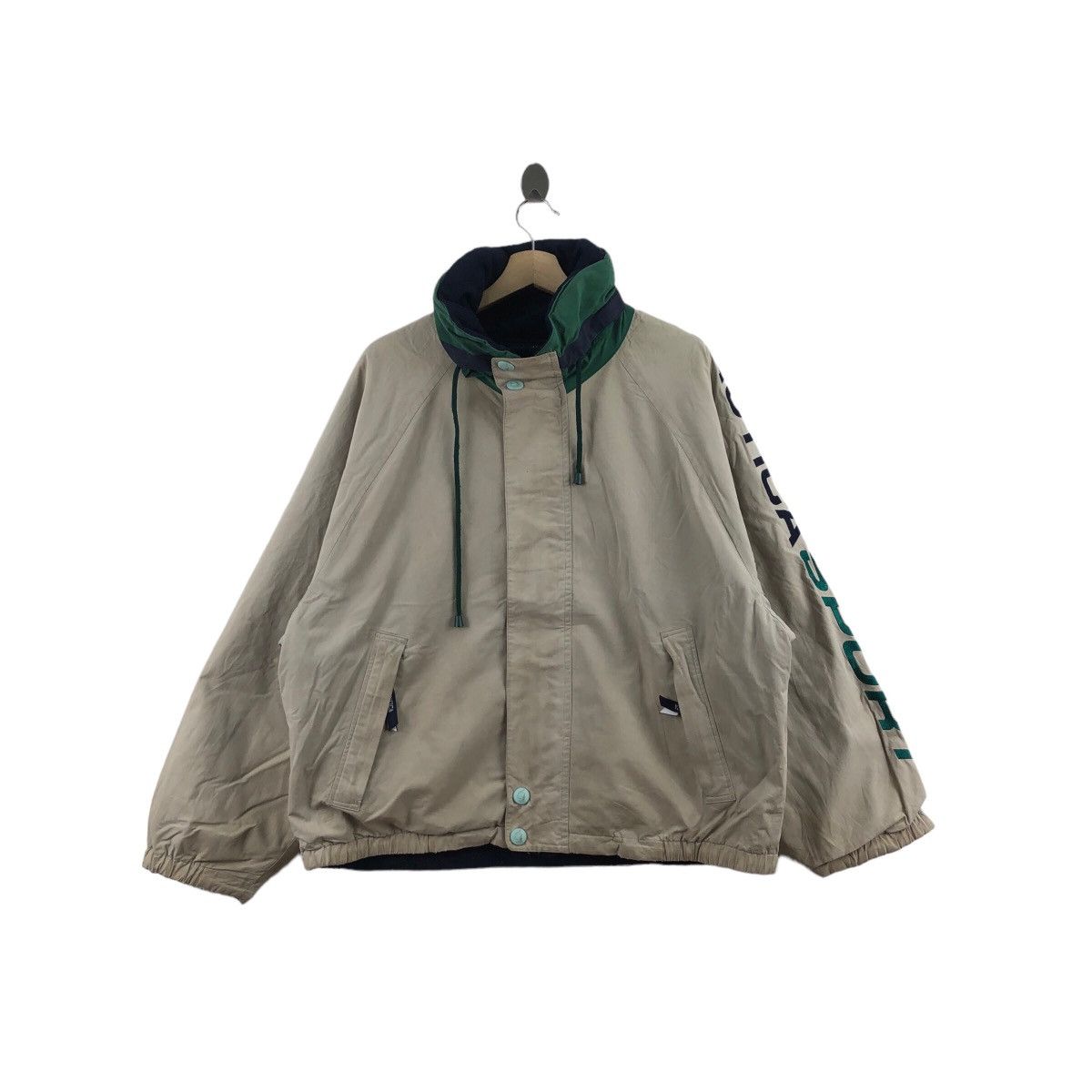 Nautica Vintage NAUTICA Sport Jacket Big Logo Spellout Embroidered Size US M / EU 48-50 / 2 - 1 Thumbnail