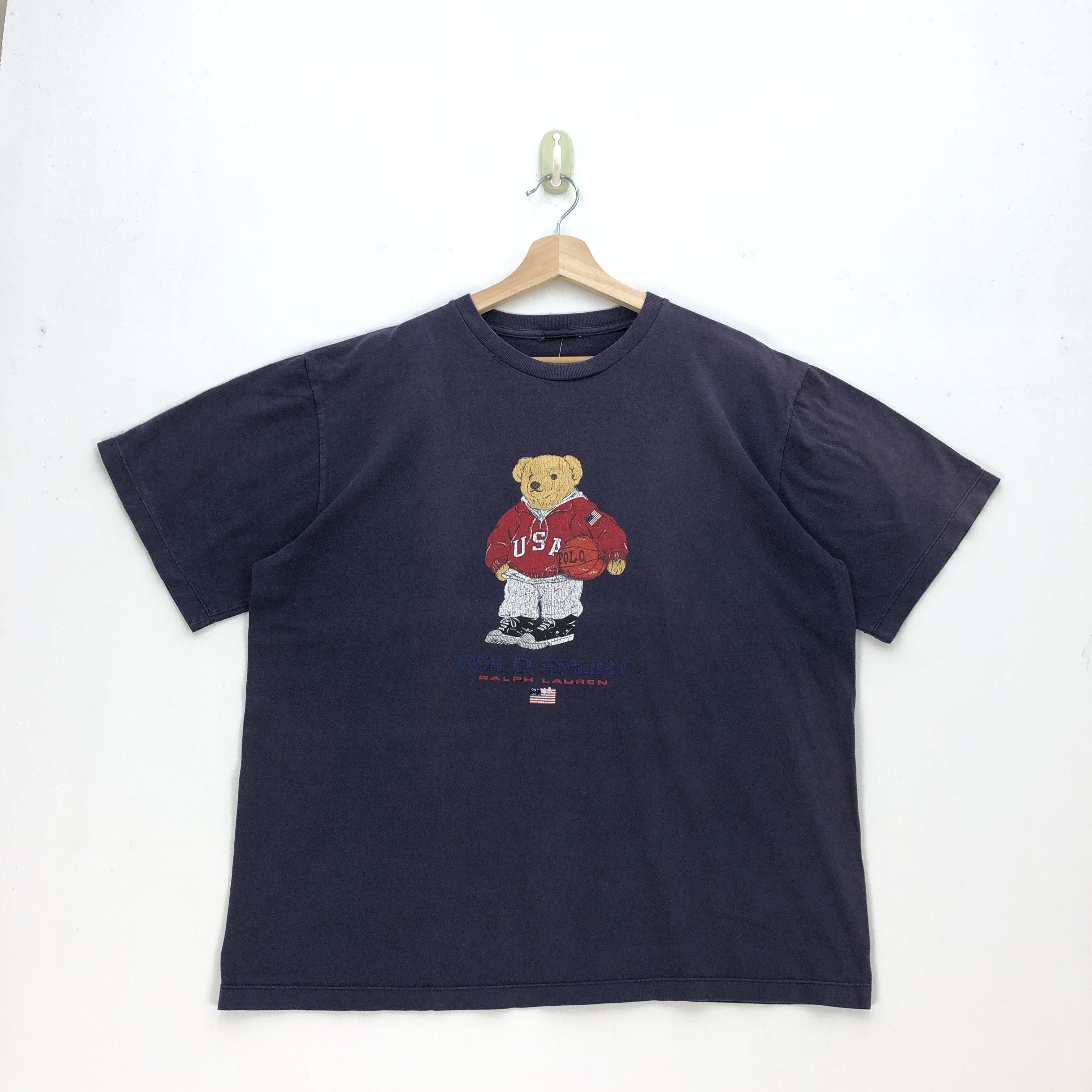 Vintage Polo Ralph Lauren T Shirt Vintage Polo Bear Tees