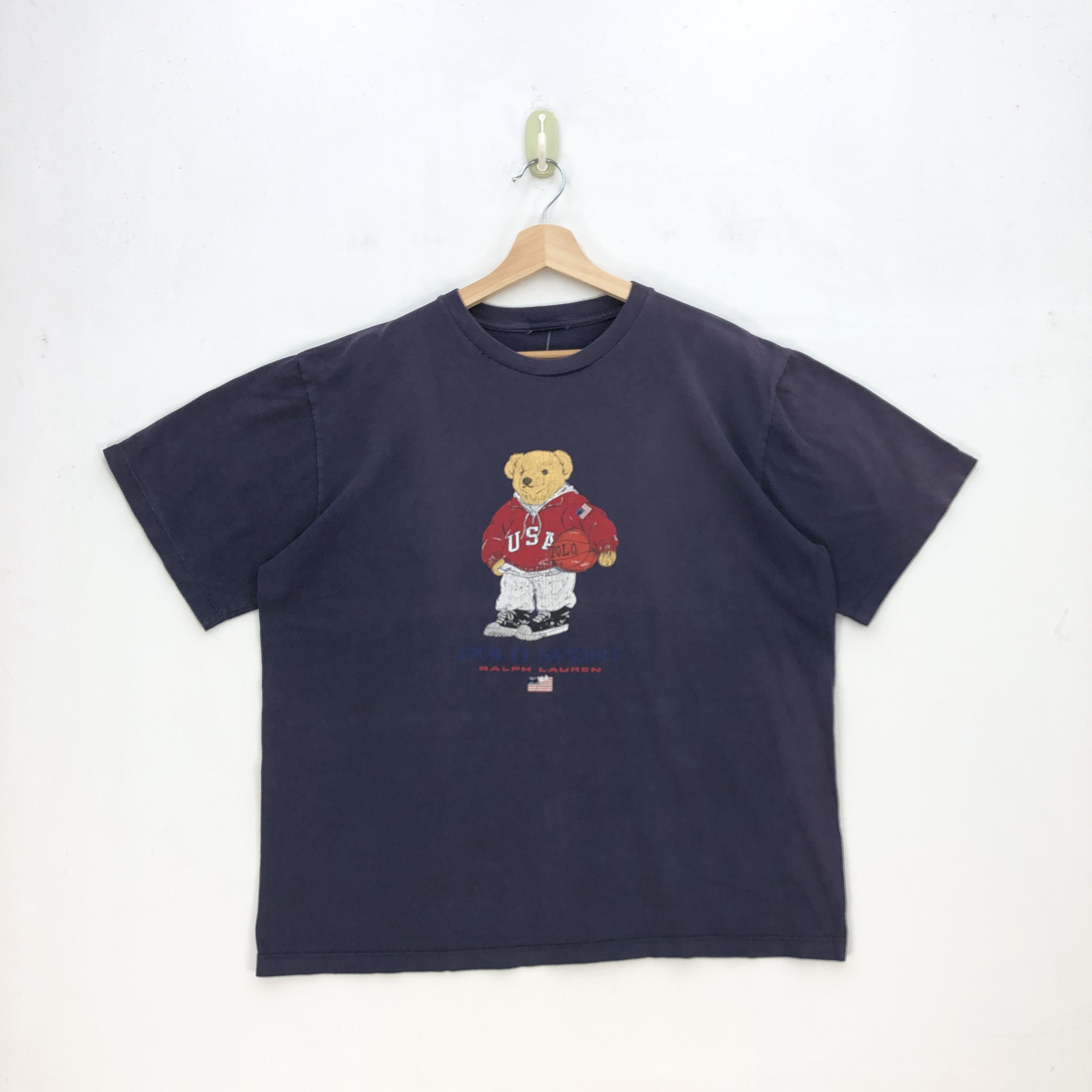 Vintage Polo Ralph Lauren T Shirt Vintage Polo Bear Tees