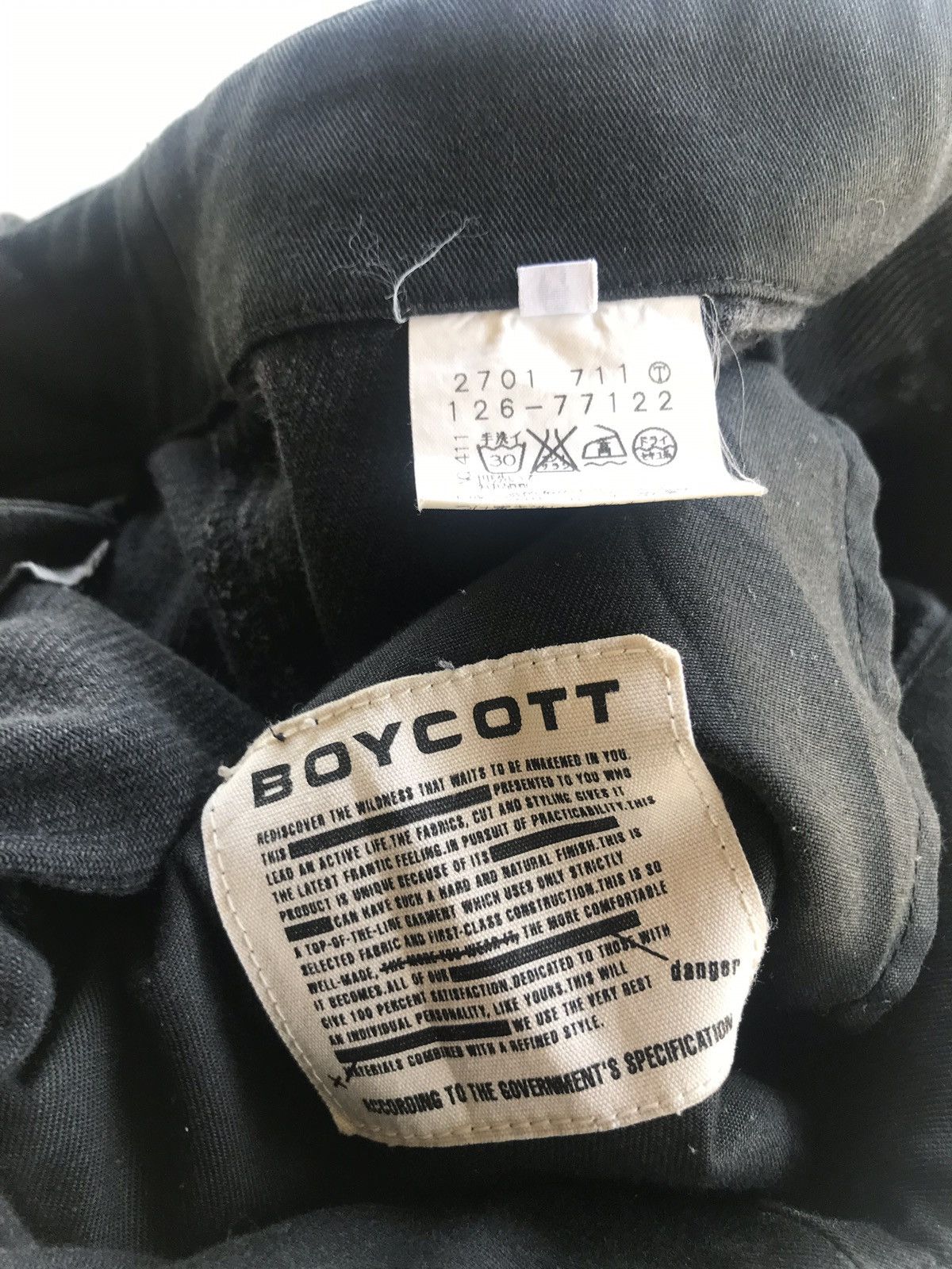 Boycott Boycott Multiple Pocket Pants Drawstring Hem Cargo balmain Size US 34 / EU 50 - 11 Thumbnail