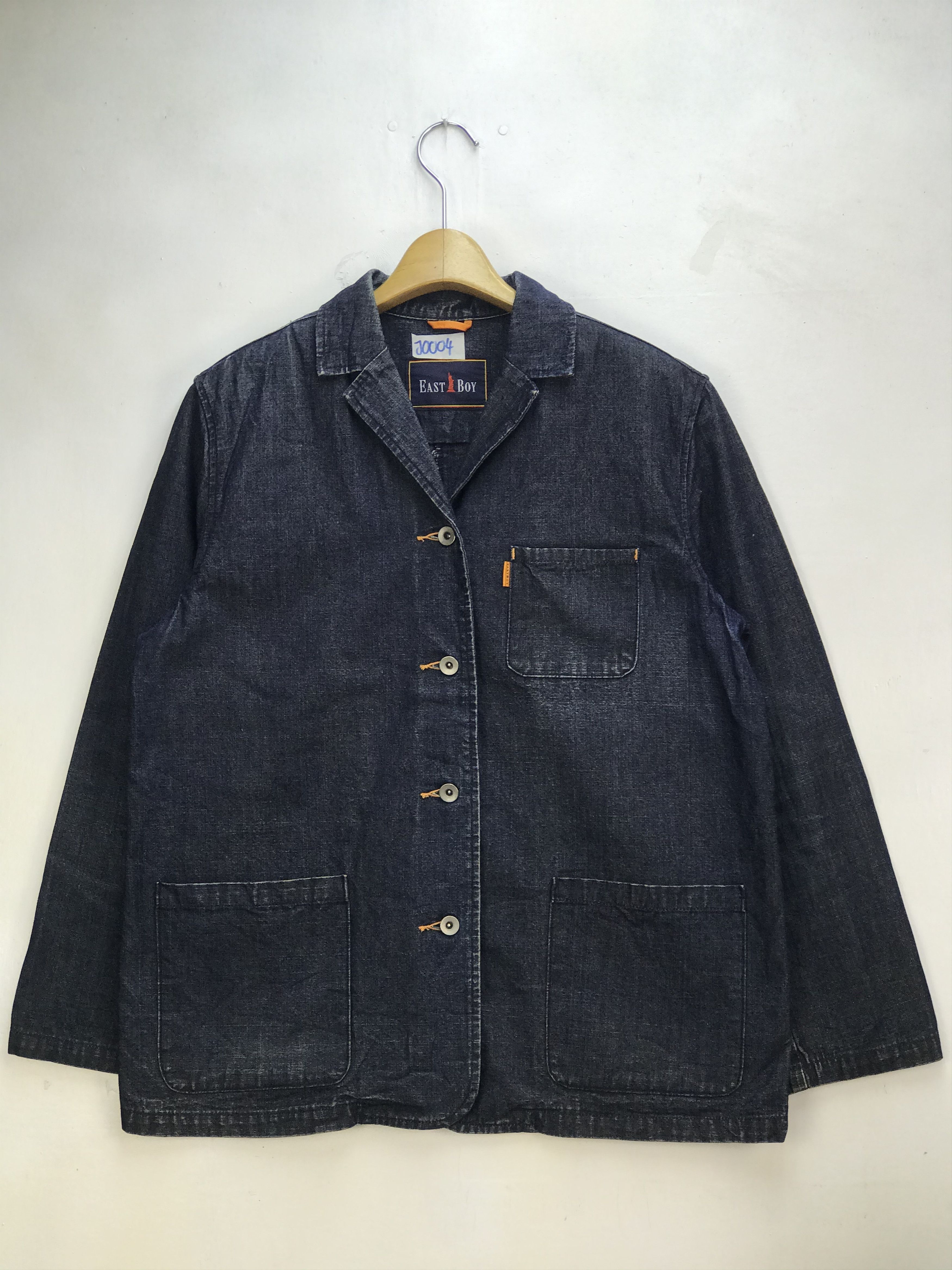 Japanese Brand VINTAGE EASTBOY CHORE WORKER JACKET Size US L / EU 52-54 / 3 - 1 Thumbnail