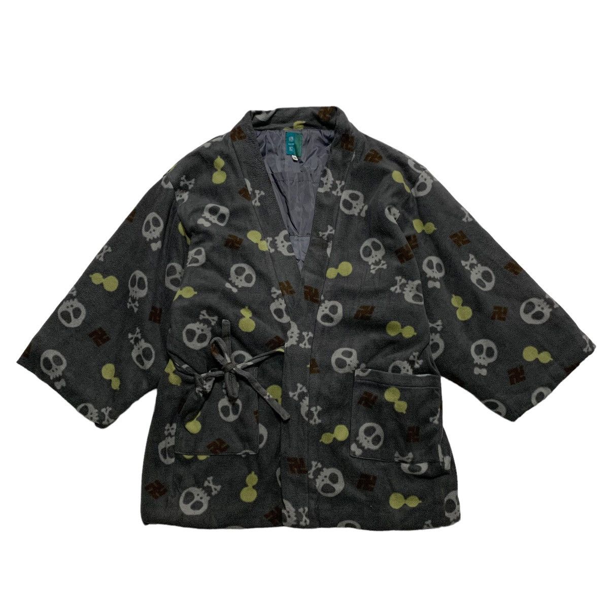 Japanese Brand Japanese Brand Touka Skull Kimono Size US M / EU 48-50 / 2 - 1 Thumbnail