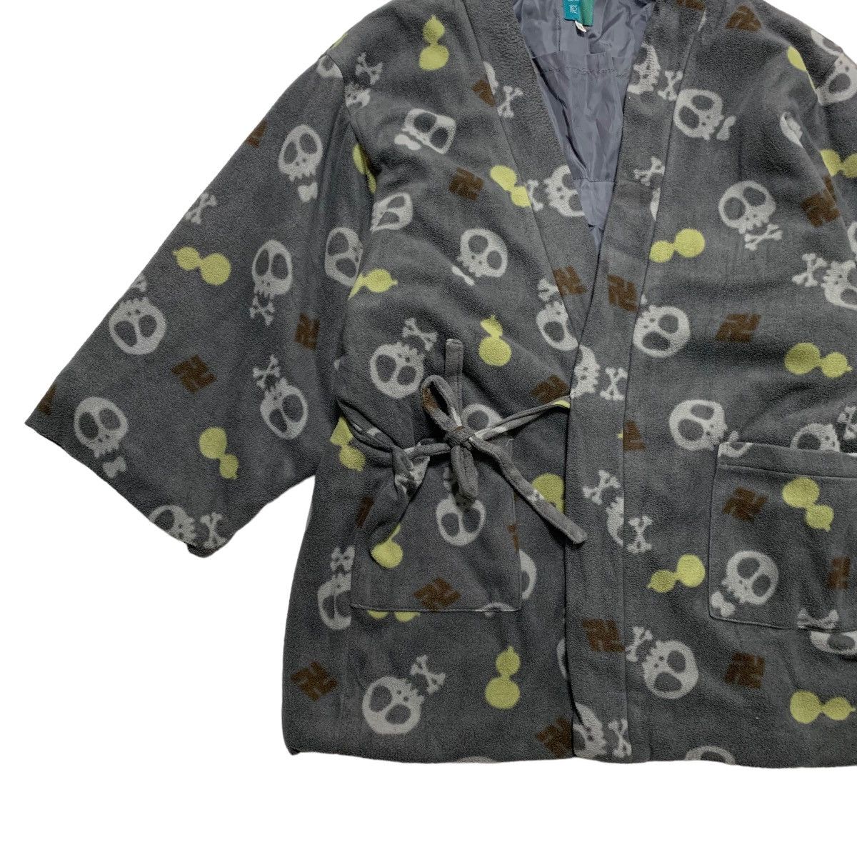 Japanese Brand Japanese Brand Touka Skull Kimono Size US M / EU 48-50 / 2 - 2 Thumbnail
