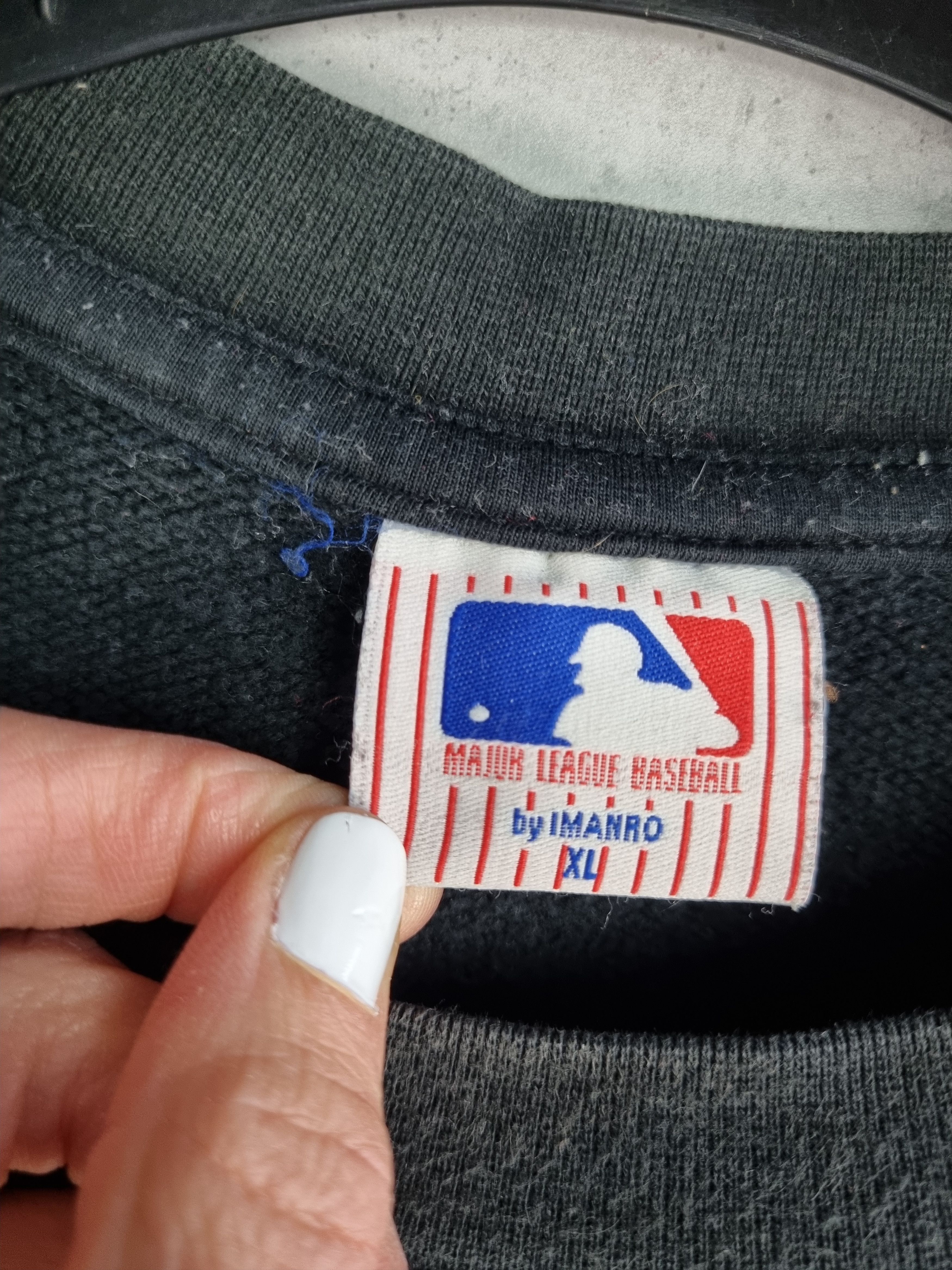 MLB × Vintage 90s Vintage Faded Chicago Sox Big logo Sweatshirts Size US XL / EU 56 / 4 - 6 Thumbnail