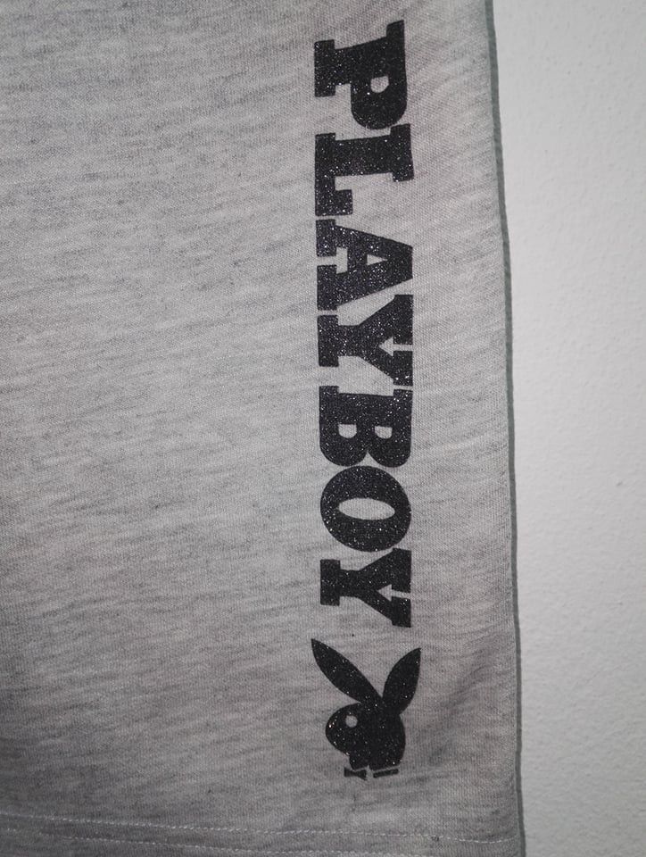 Playboy Vintage🔥 PLAYBOY Short Pants Vintage Big Logo Size US 32 / EU 48 - 2 Thumbnail