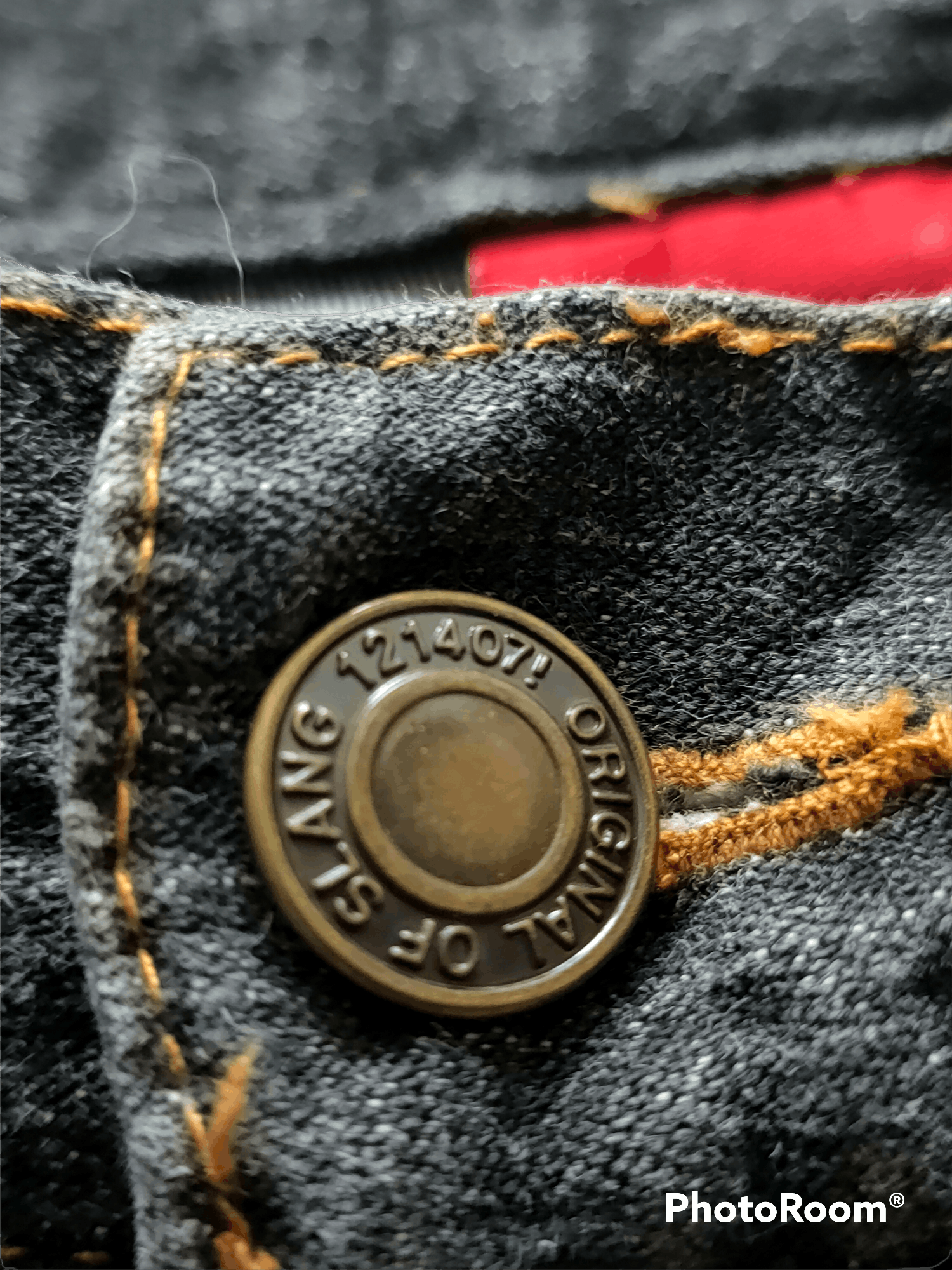 Japanese Brand Slang jeans flare star hippie pacthwork cord 70s retro Size US 30 / EU 46 - 3 Thumbnail