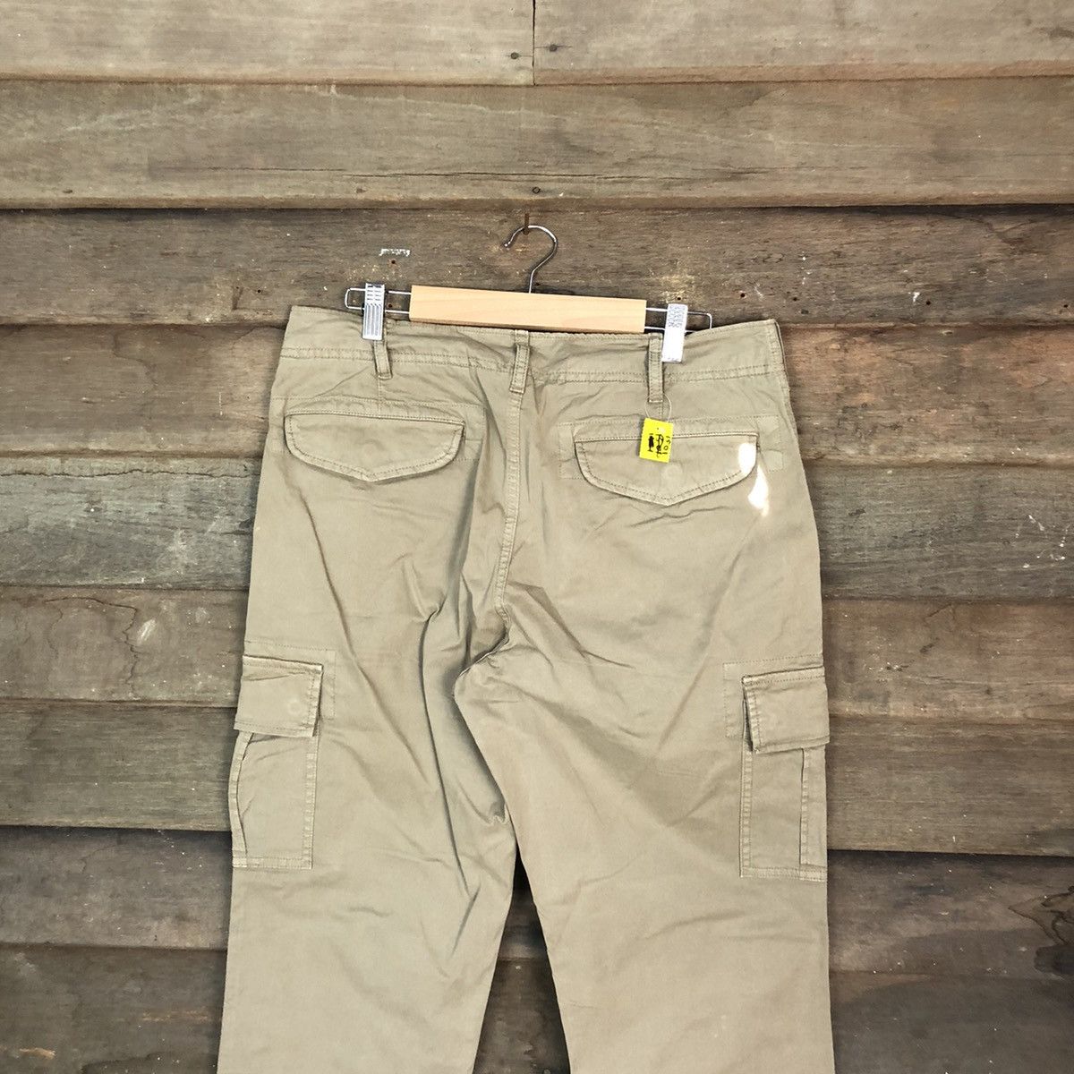 Japanese Brand DLL Uniqlo Brown Cargo Multipocket Pants #1501 Size US 32 / EU 48 - 9 Thumbnail