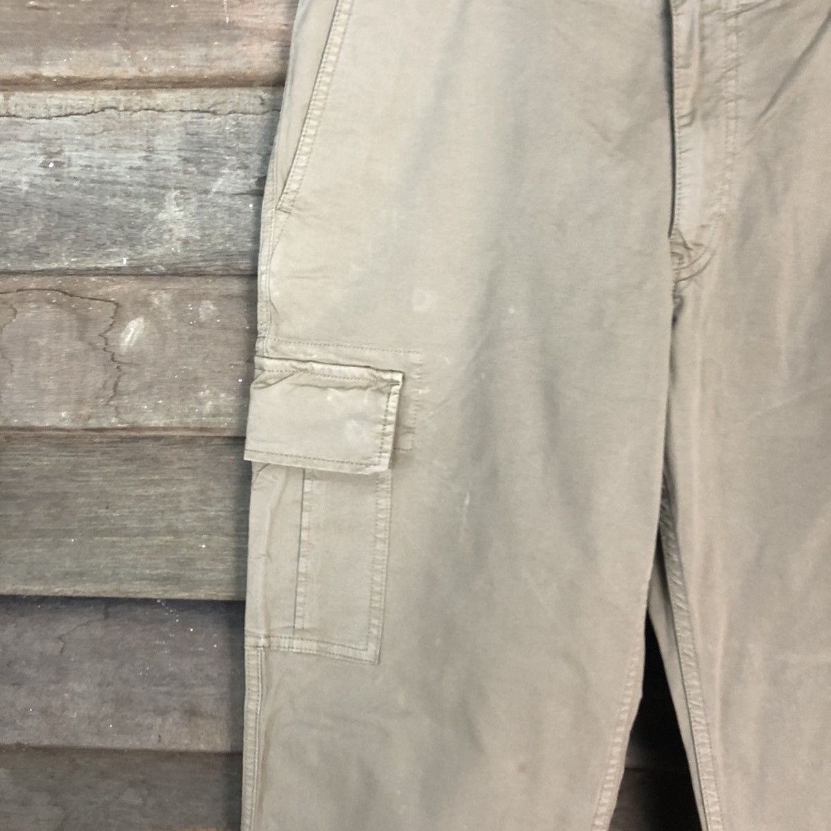 Japanese Brand DLL Uniqlo Brown Cargo Multipocket Pants #1501 Size US 32 / EU 48 - 4 Thumbnail