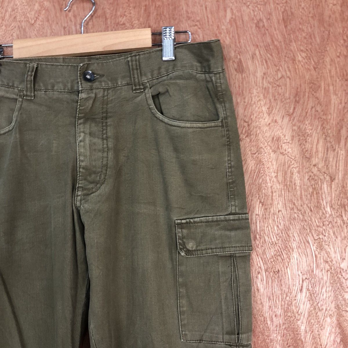 Japanese Brand DL Japan Brown utility Multipocket Cargo Pants #c756 Size US 30 / EU 46 - 4 Thumbnail