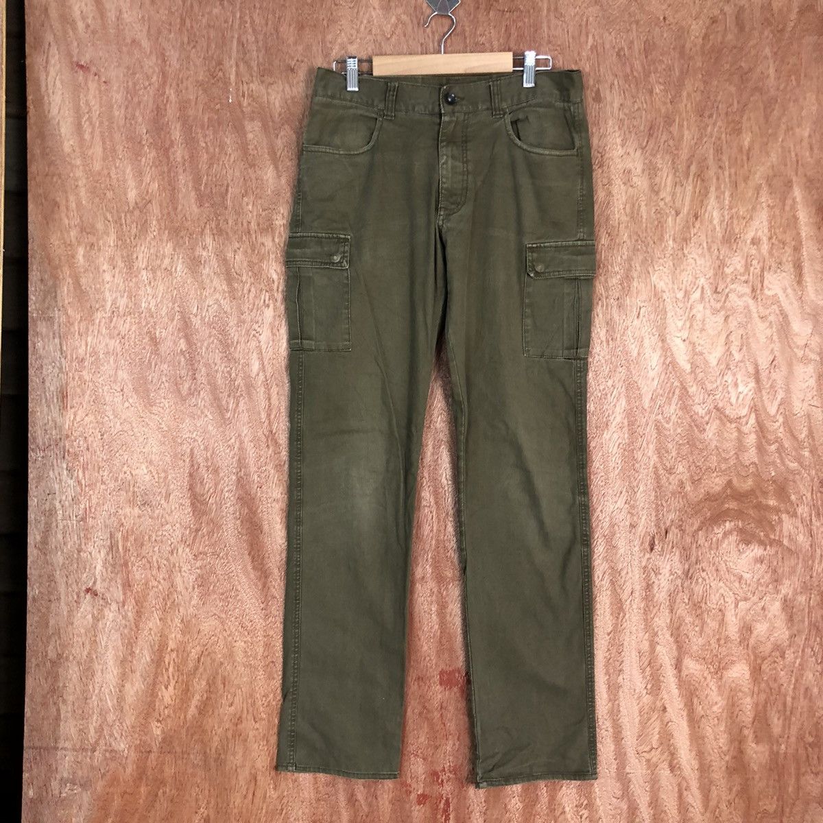 Japanese Brand DL Japan Brown utility Multipocket Cargo Pants #c756 Size US 30 / EU 46 - 1 Thumbnail