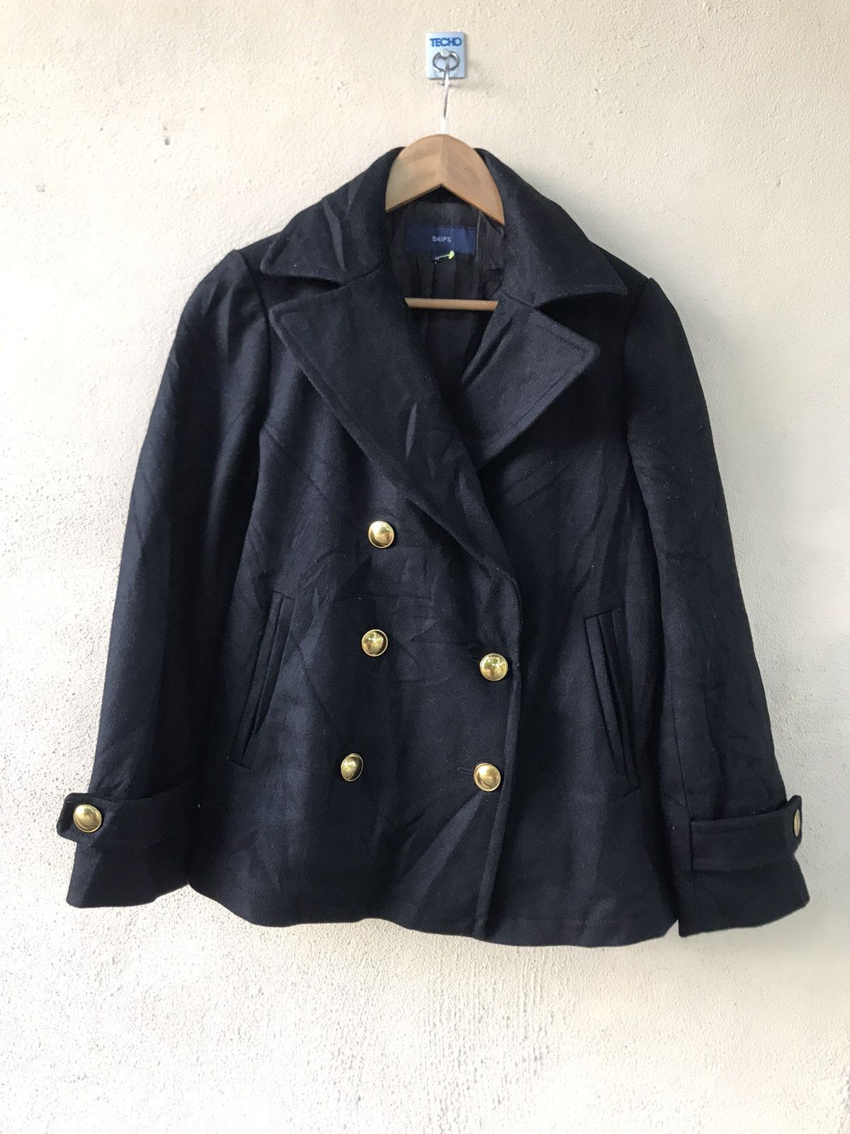 Japanese Brand japanese brand Ships Double Button wool jacket Size US S / EU 44-46 / 1 - 1 Thumbnail