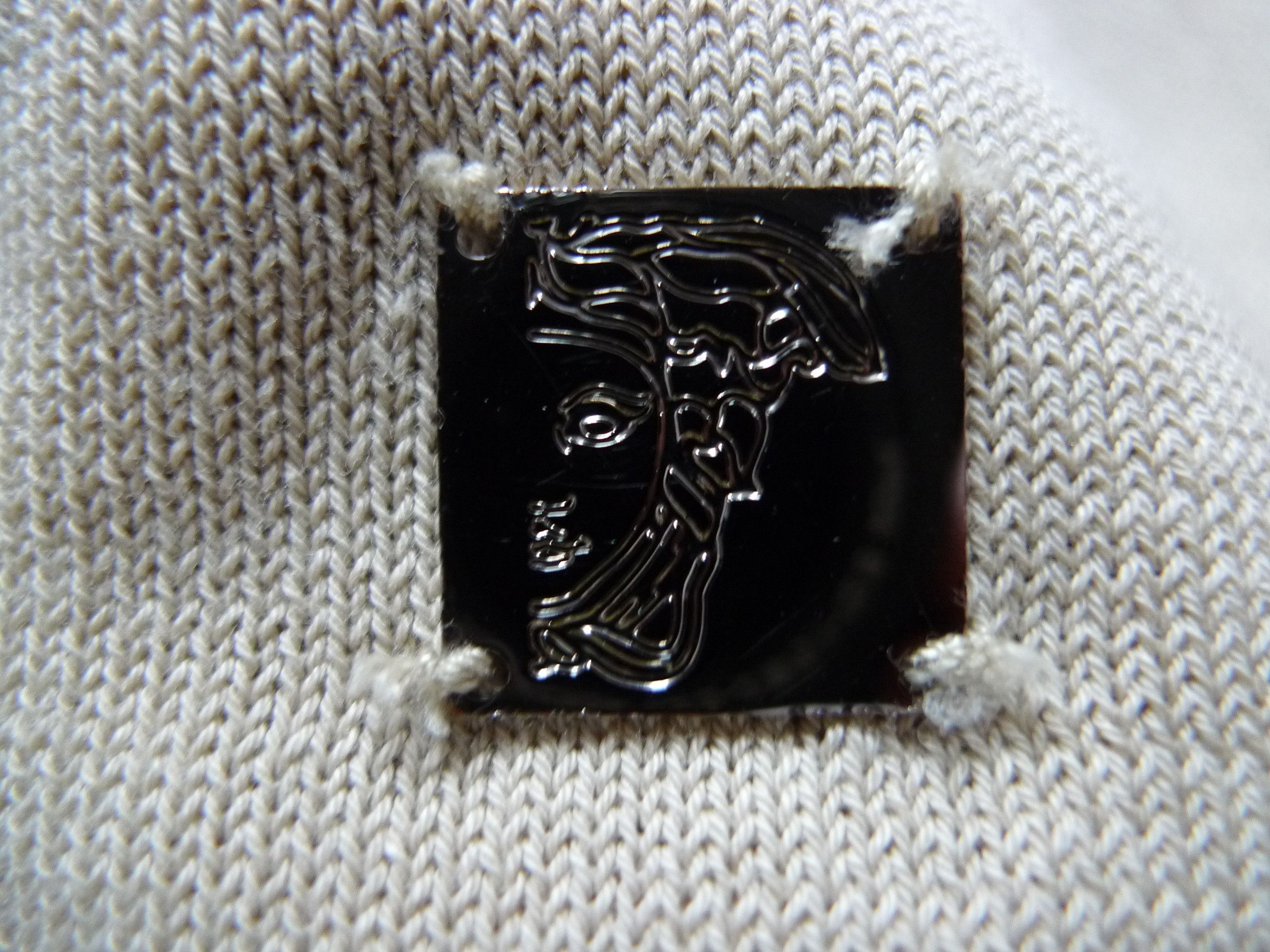 Versace VERSACE COLLECTION 3 BUTTON BEIGE POLO SWEATHER SIZE XL Size US XL / EU 56 / 4 - 4 Thumbnail