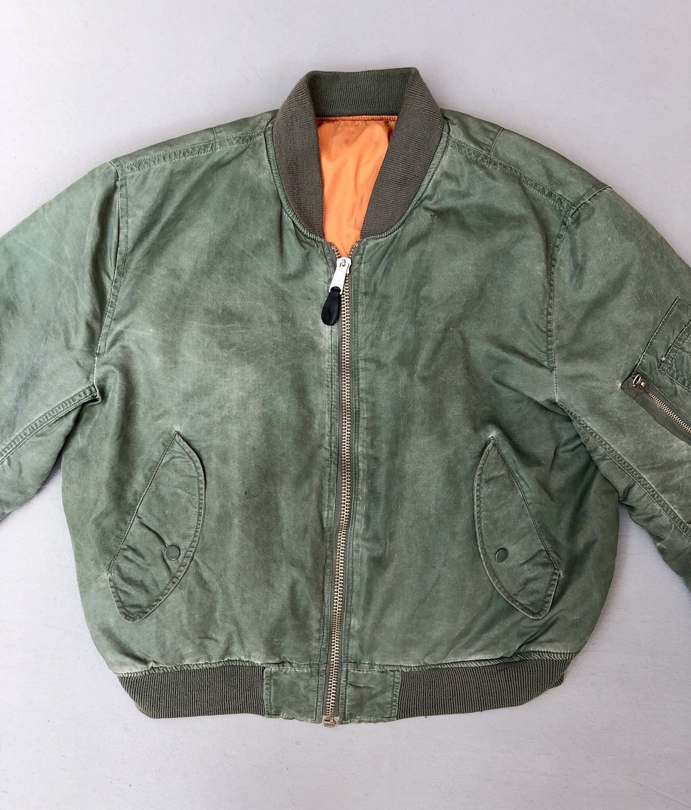 Vintage Sunvalley Bomber Jacket Size US M / EU 48-50 / 2 - 1 Thumbnail