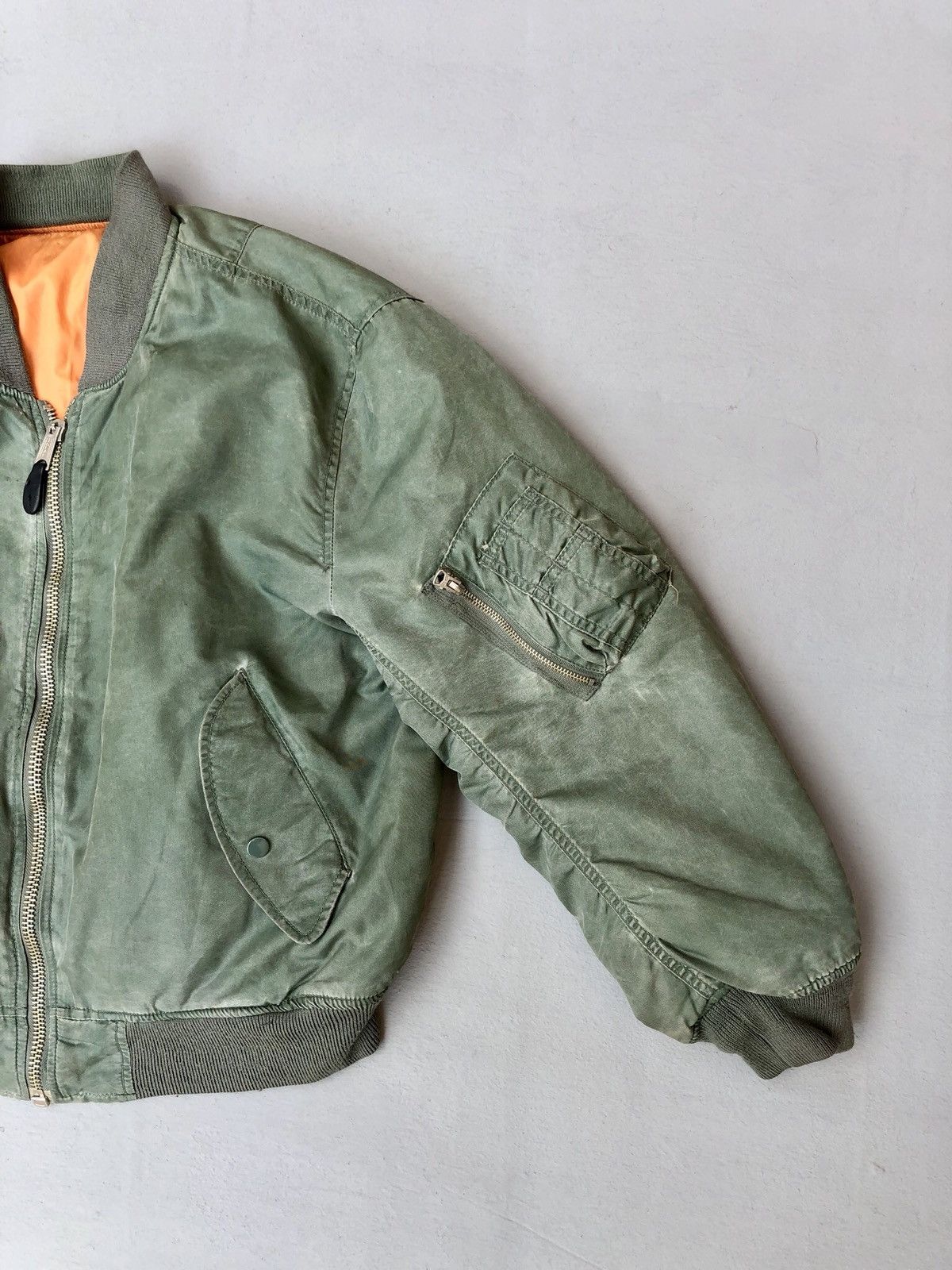 Vintage Sunvalley Bomber Jacket Size US M / EU 48-50 / 2 - 2 Thumbnail