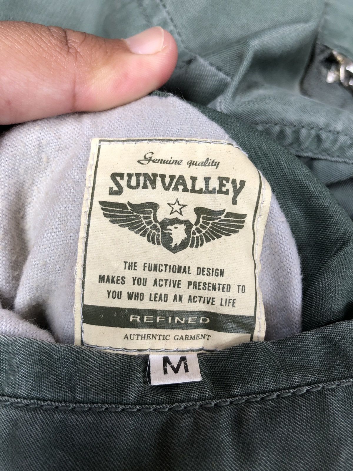 Vintage Sunvalley Bomber Jacket Size US M / EU 48-50 / 2 - 12 Thumbnail