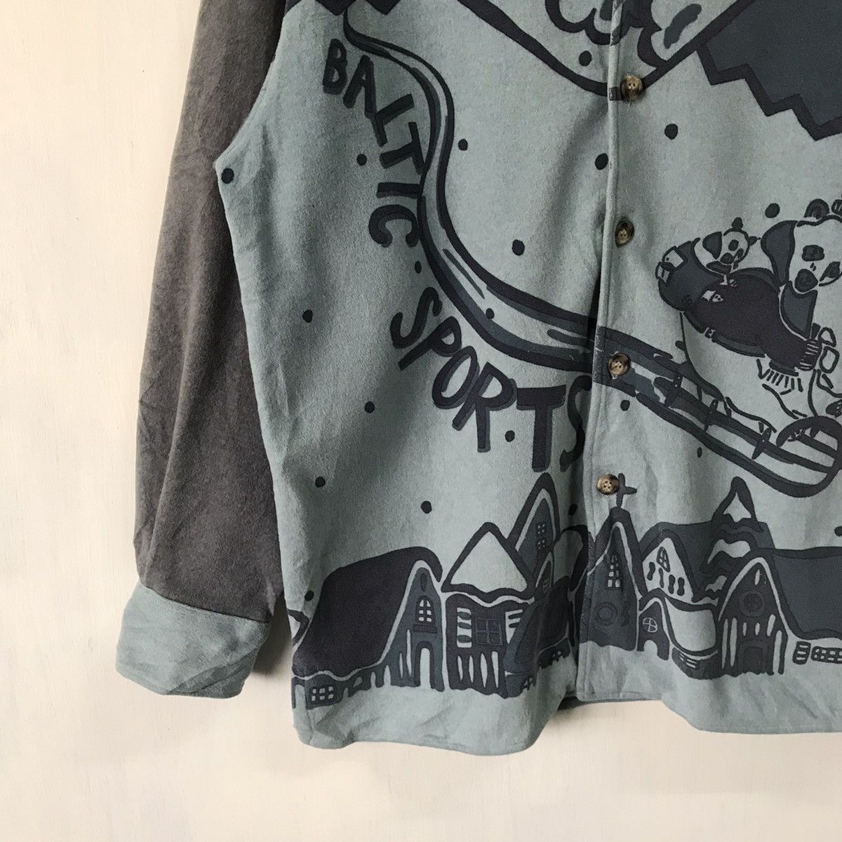 Jean Charles De Castelbajac Nice design castelbajac button up Size US L / EU 52-54 / 3 - 6 Thumbnail