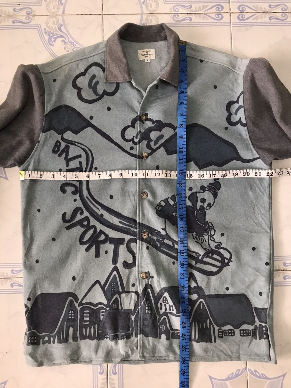 Jean Charles De Castelbajac Nice design castelbajac button up Size US L / EU 52-54 / 3 - 12 Thumbnail