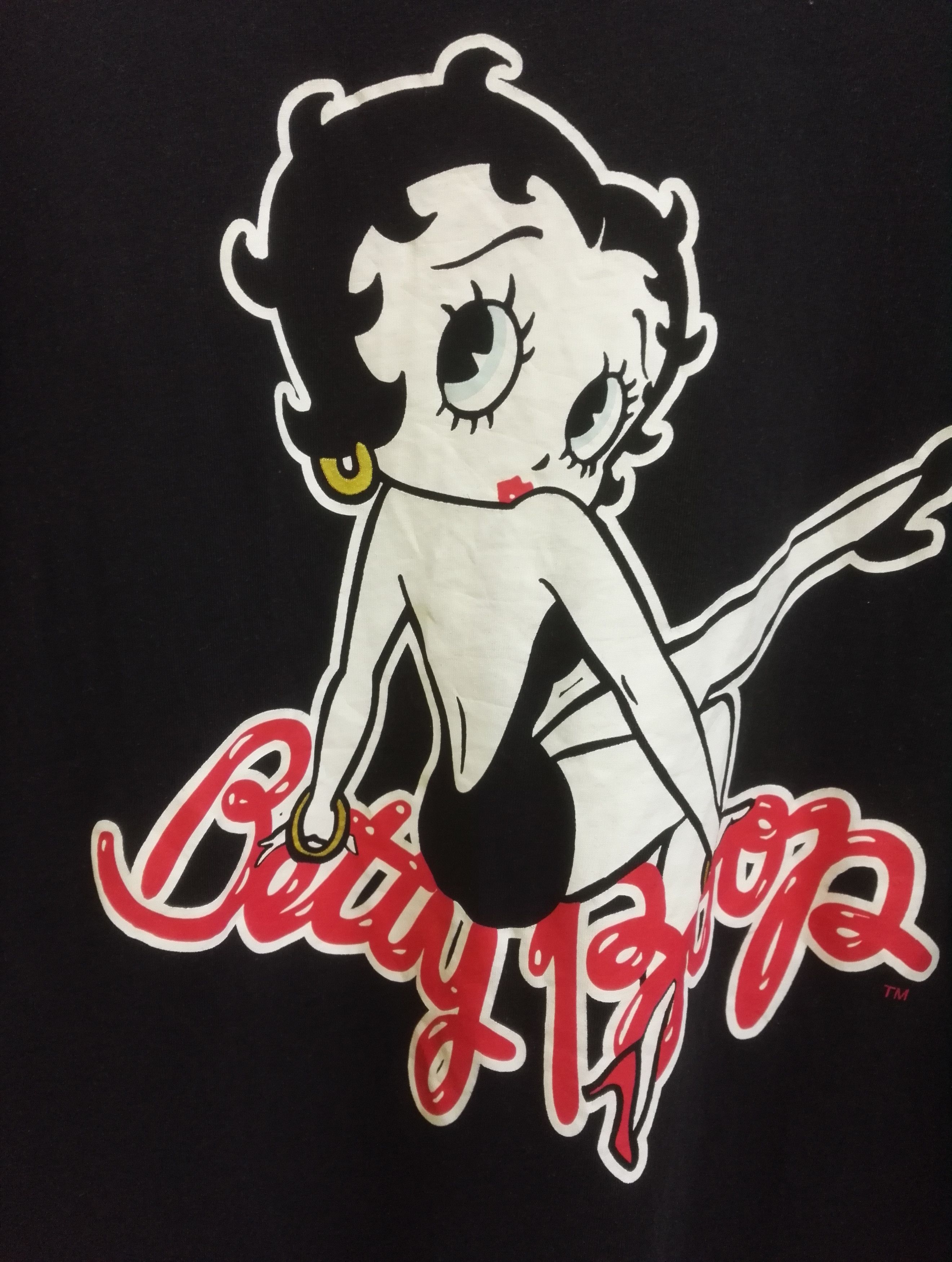 Cartoon Network Betty Boop X Uniqlo Long Sleeve T-Shirt for Ladies (c33) Size ONE SIZE - 2 Thumbnail