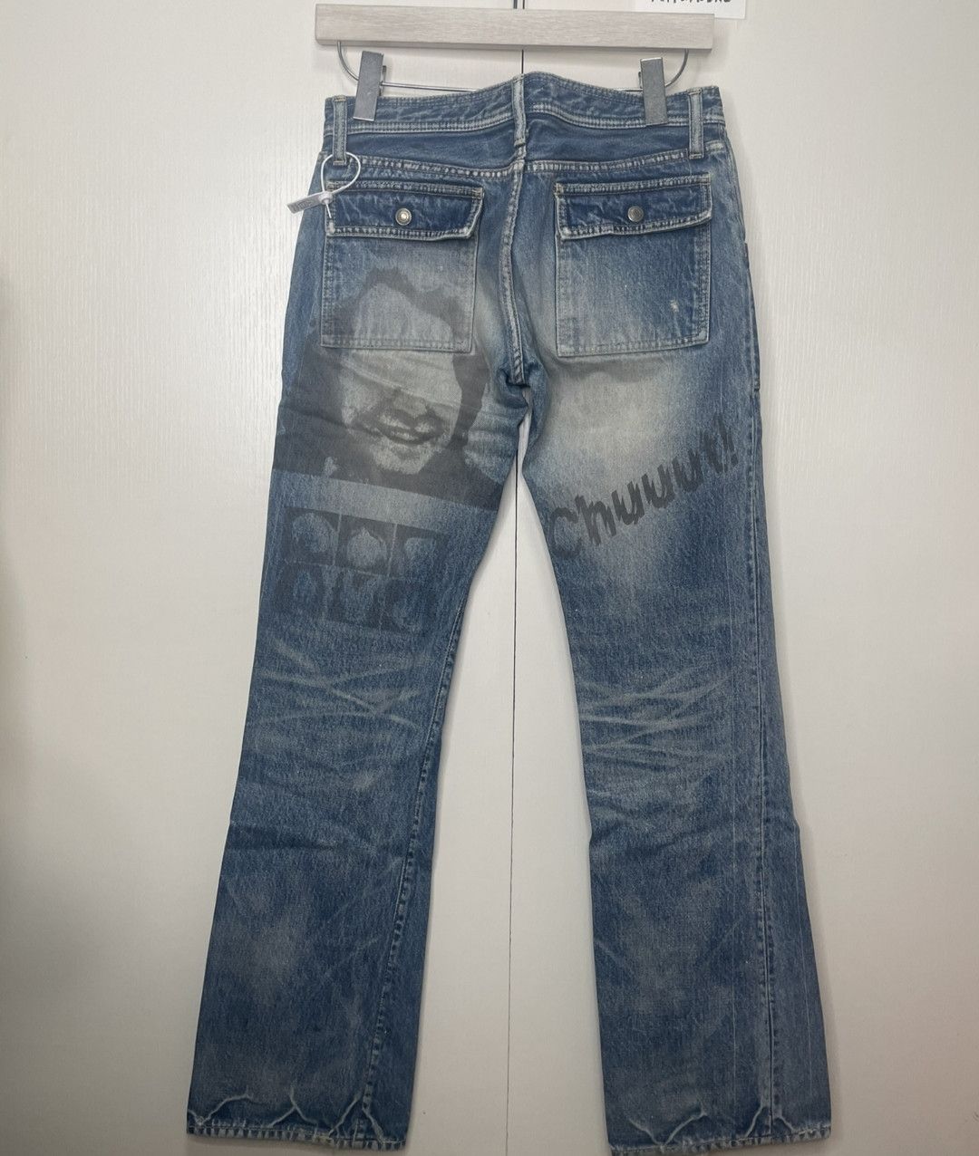 image of Undercover Under Cover T-Phase Chuut Jean in Blue, Men's (Size 29)