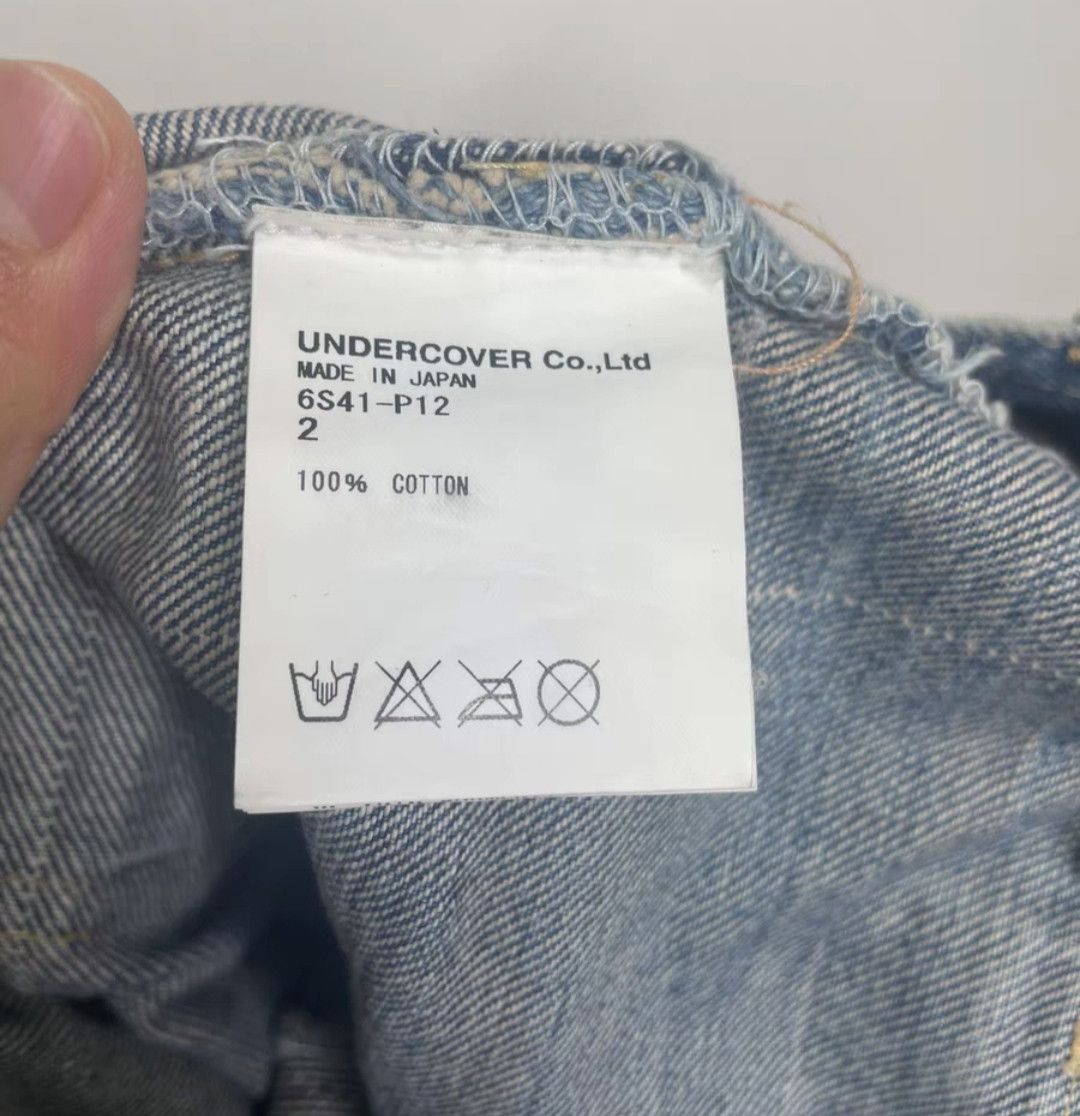 Undercover Under Cover T-phase Chuut jean Size US 29 - 8 Thumbnail