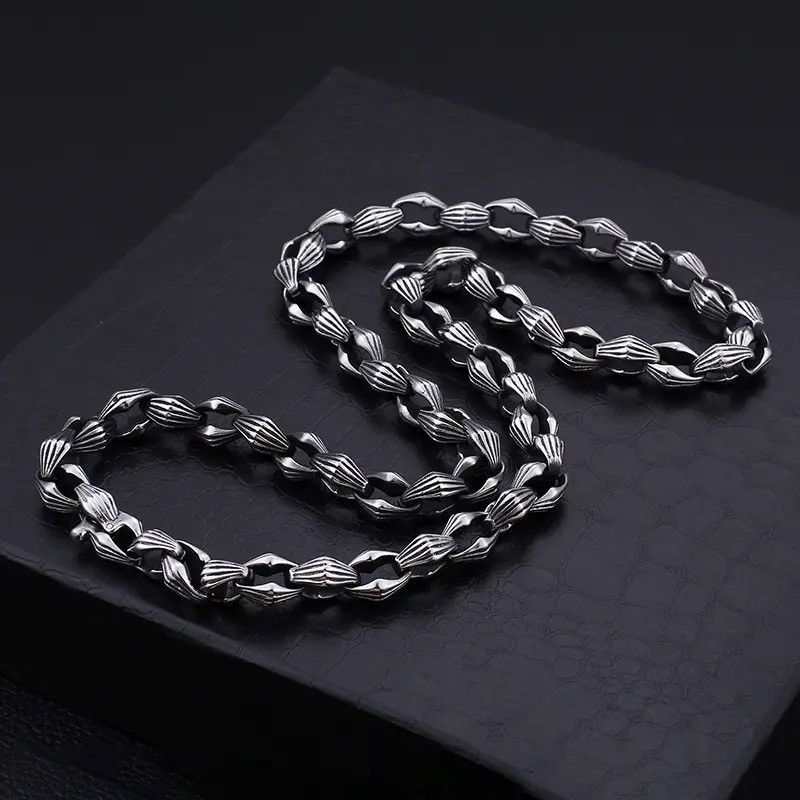 Jewelry Rhombus Large Link Chain Necklaces Size ONE SIZE - 5 Thumbnail