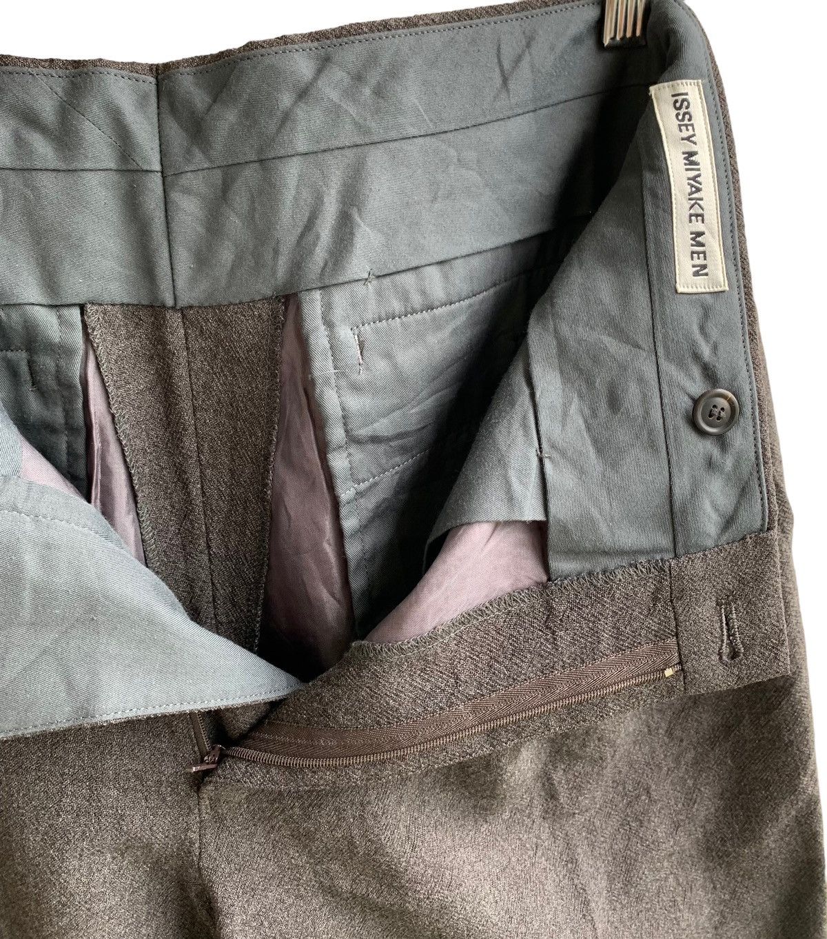 Issey Miyake 🔥Vintage Designer Issey Miyake Wool Trouser Pants Size US 32 / EU 48 - 4 Thumbnail