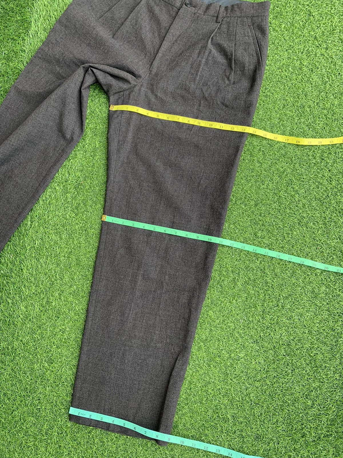 Issey Miyake 🔥Vintage Designer Issey Miyake Wool Trouser Pants Size US 32 / EU 48 - 19 Thumbnail