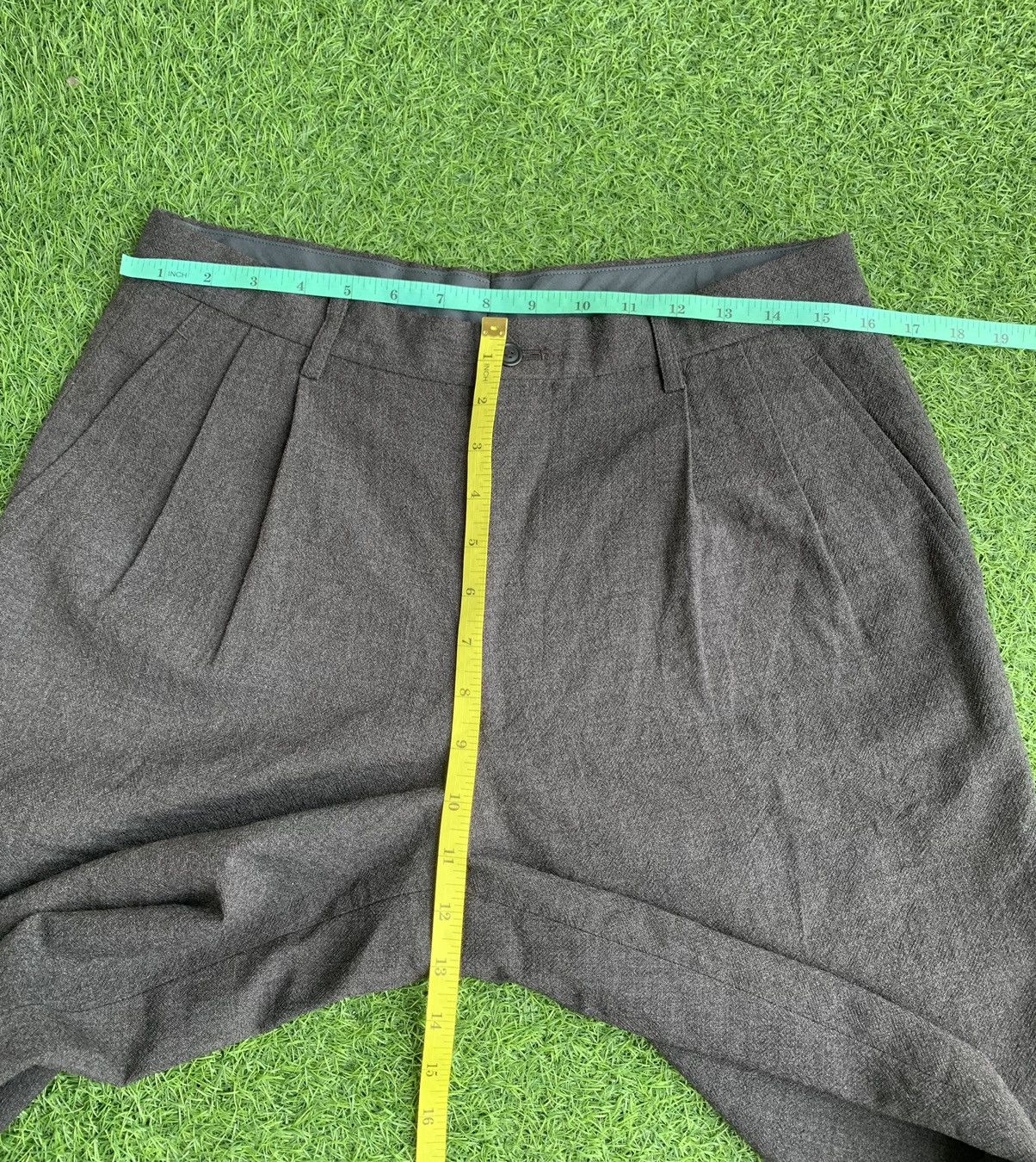 Issey Miyake 🔥Vintage Designer Issey Miyake Wool Trouser Pants Size US 32 / EU 48 - 16 Thumbnail