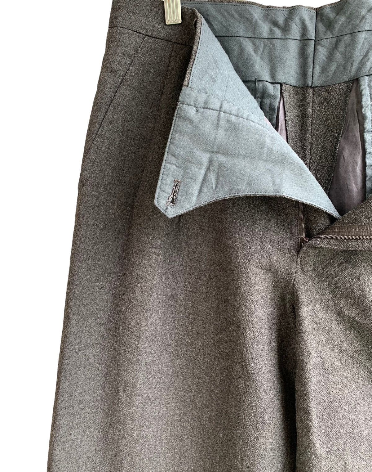 Issey Miyake 🔥Vintage Designer Issey Miyake Wool Trouser Pants Size US 32 / EU 48 - 5 Thumbnail