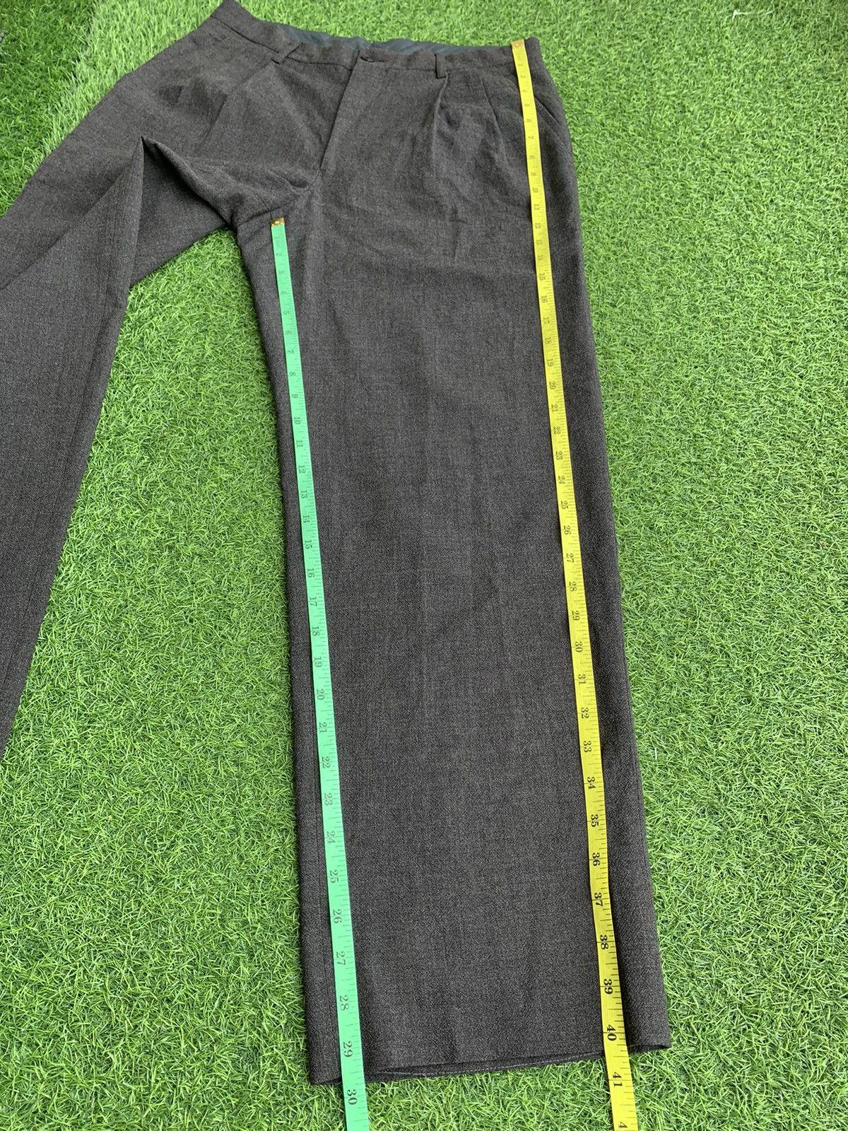 Issey Miyake 🔥Vintage Designer Issey Miyake Wool Trouser Pants Size US 32 / EU 48 - 18 Thumbnail